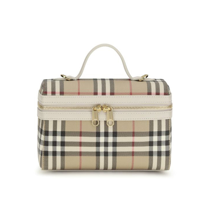 Burberry Vanity Check Handbag