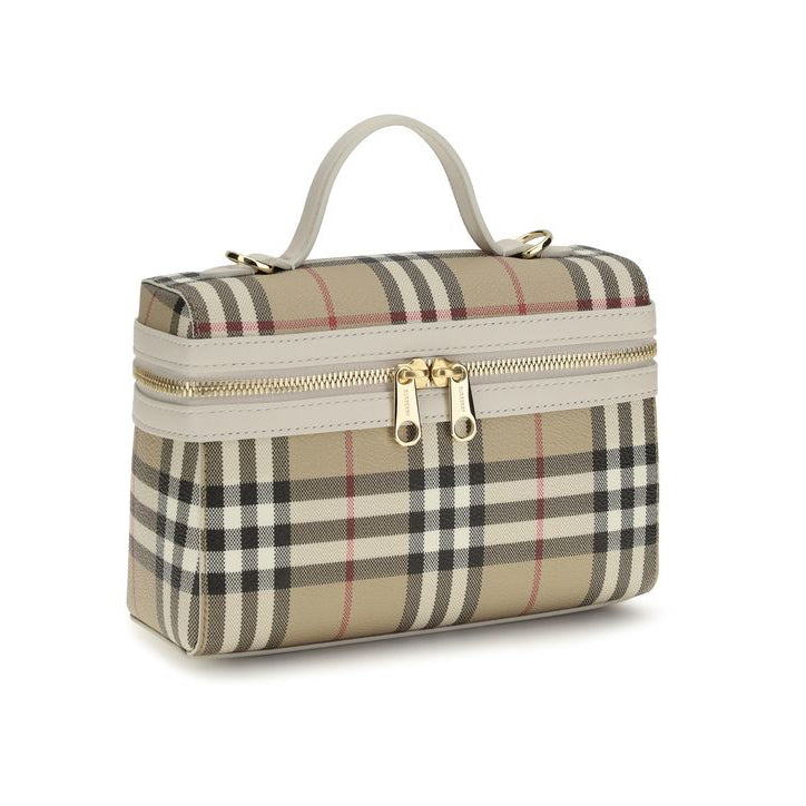 Burberry Vanity Check Handbag