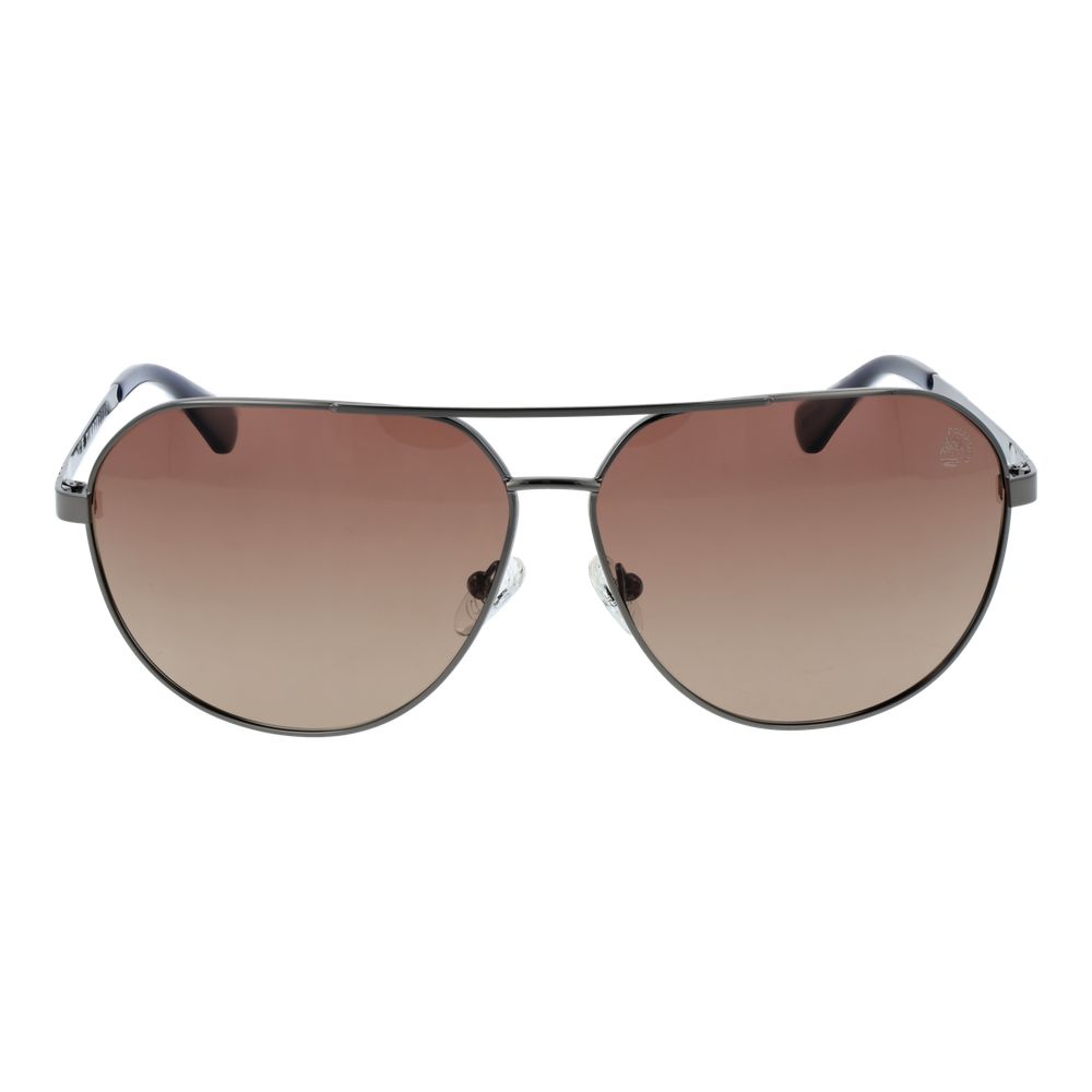 Timberland Gray Metal Sunglasses