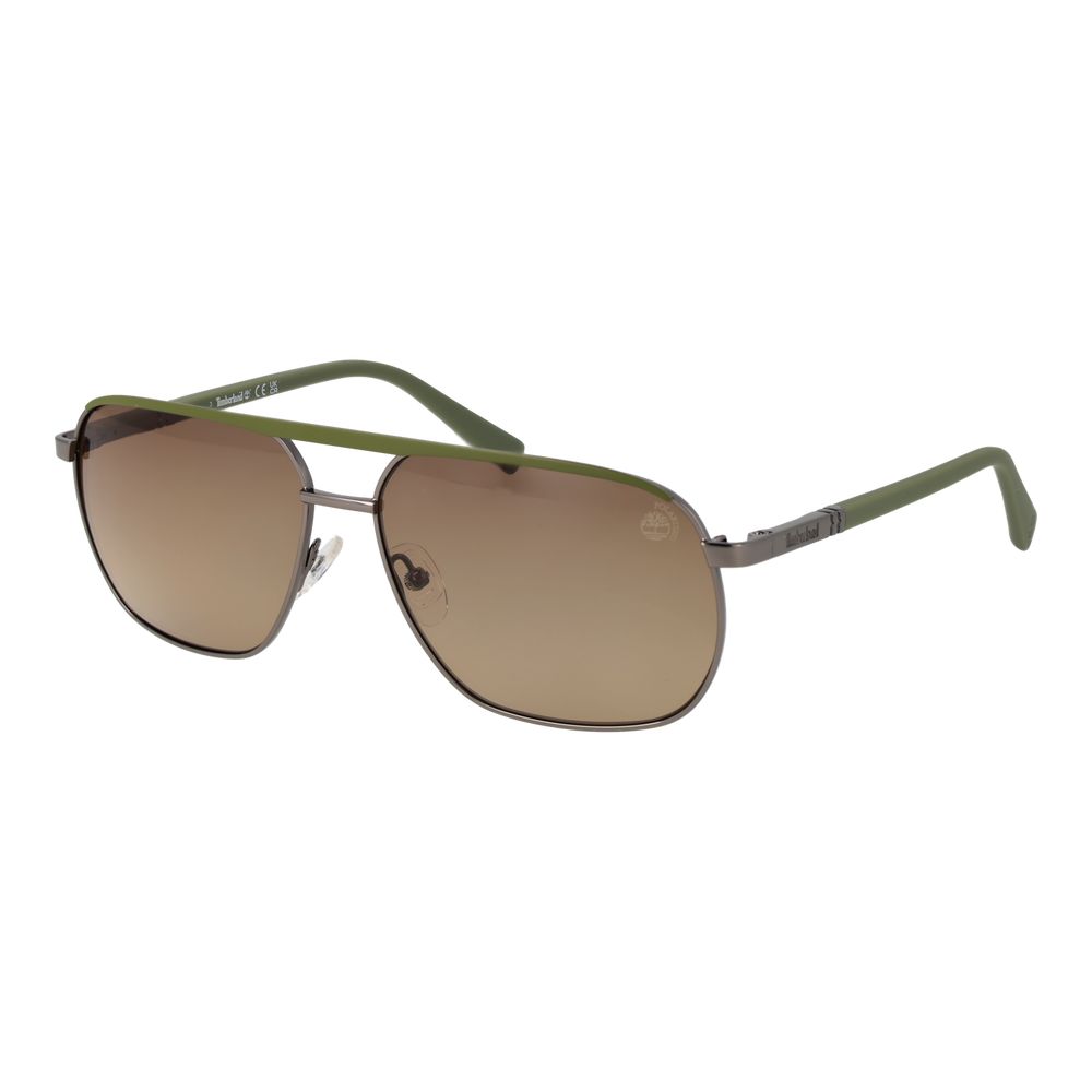 Timberland Gray Metal Sunglasses