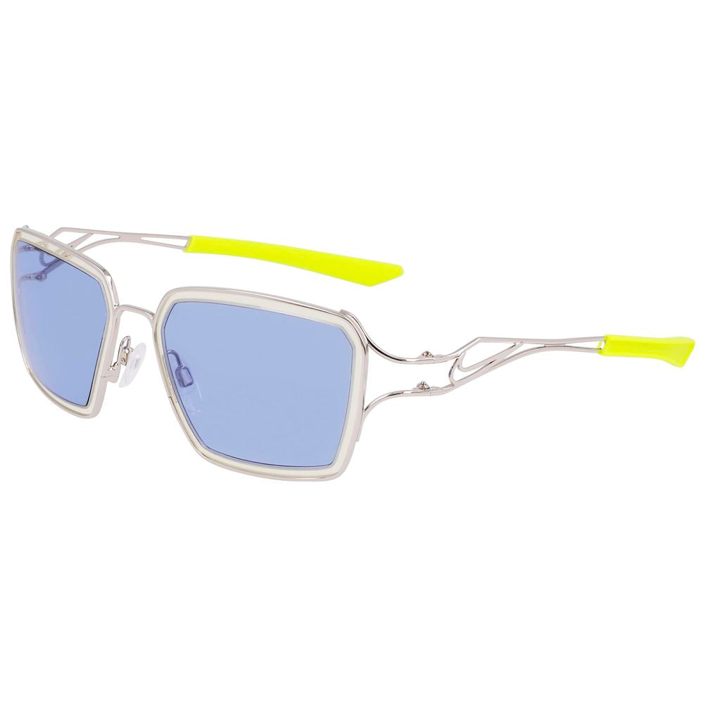 Nike Gray Metal Sunglasses