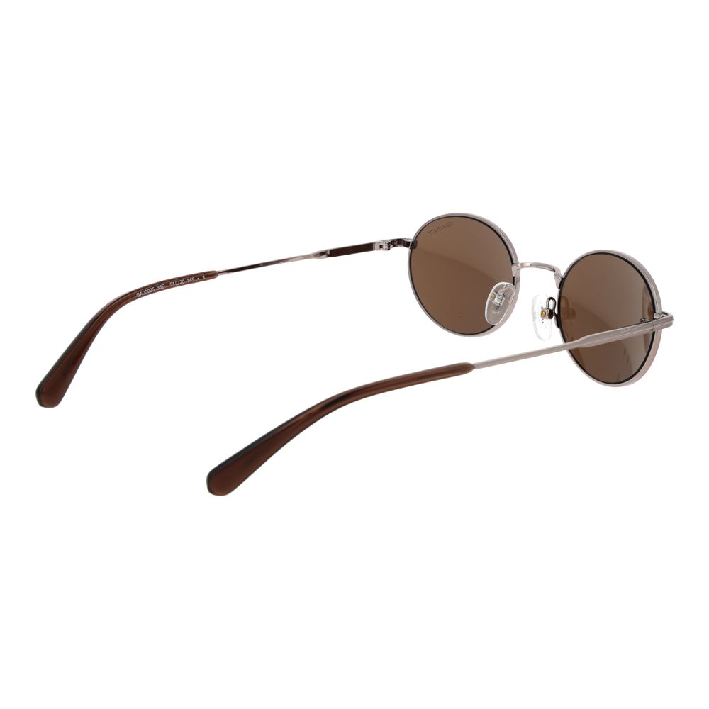 Gant Brown Metal Sunglasses