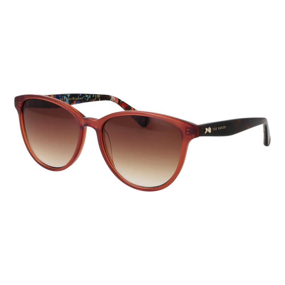 Ted Baker Orange Acetate Sunglasses