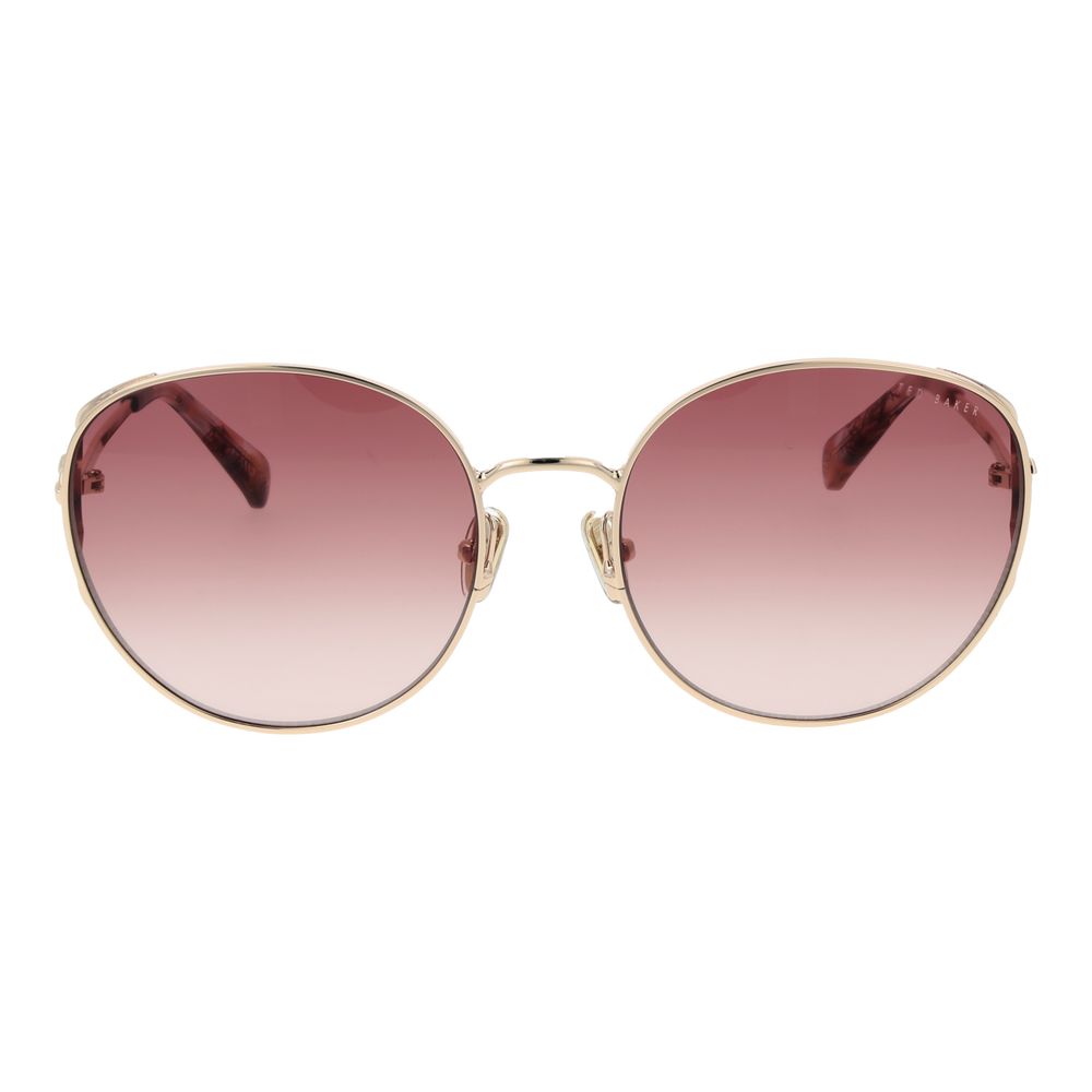 Ted Baker Gold Metal Sunglasses
