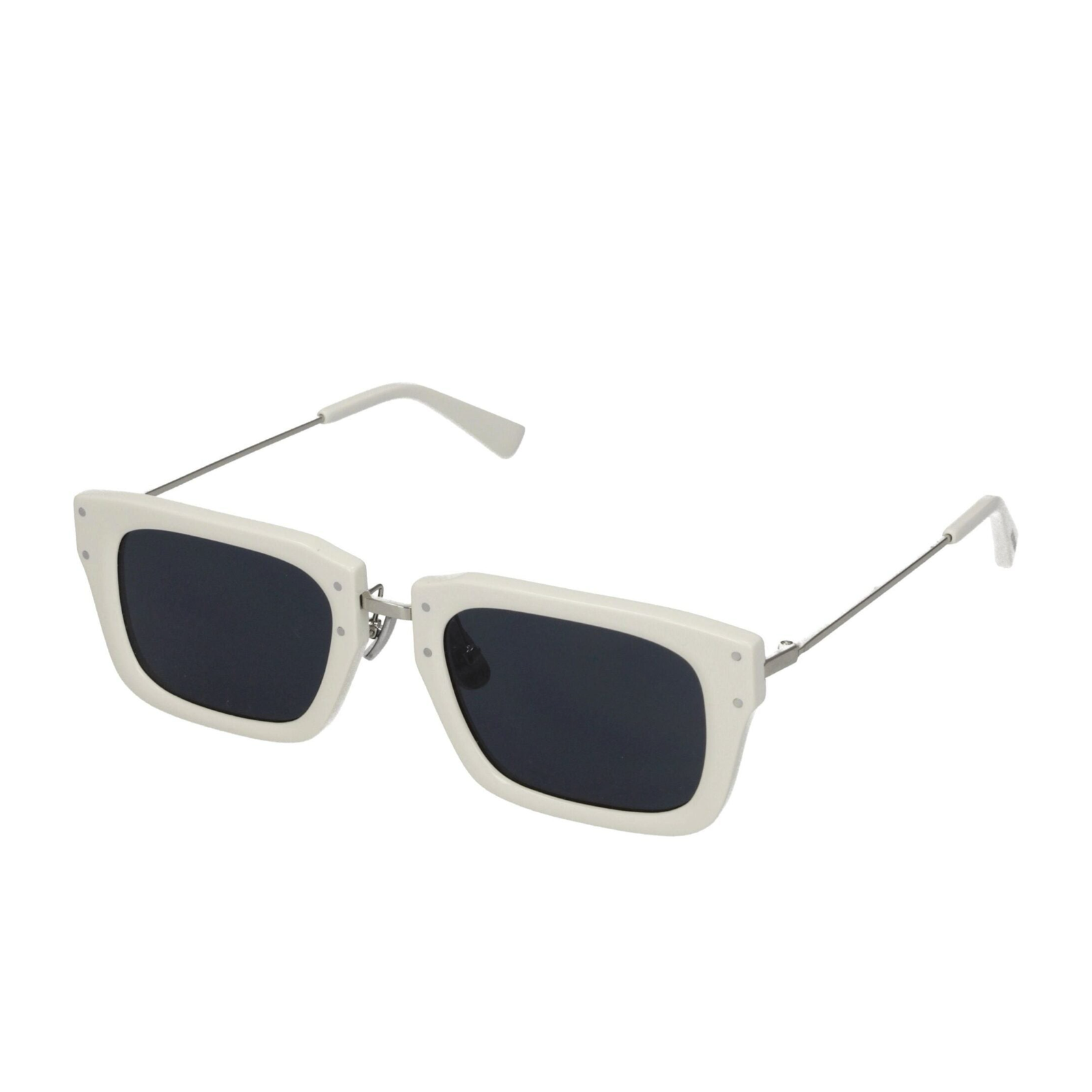 Jacquemus White Haircalf Sunglass
