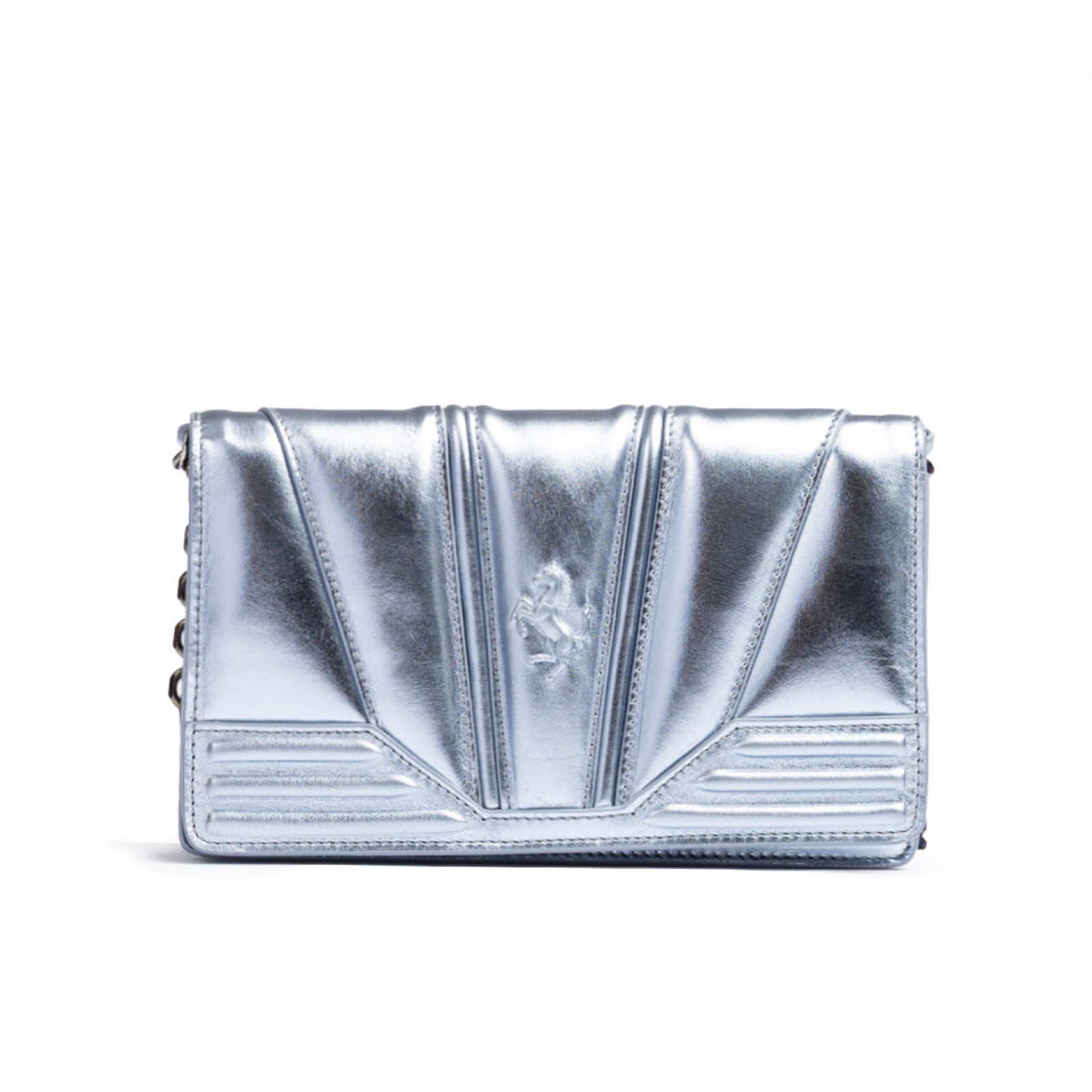 Ferrari GT Patent Leather Bag Front View