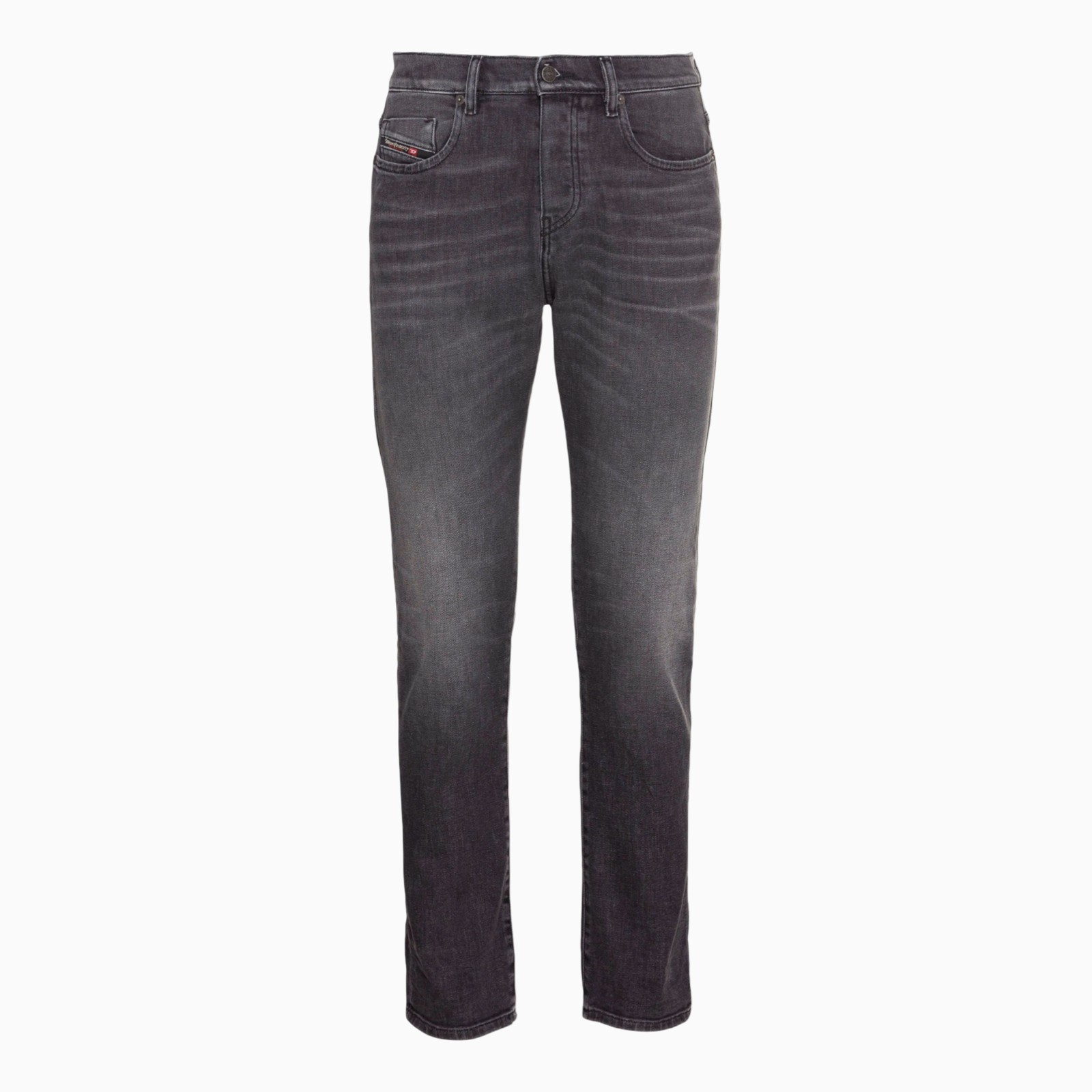 Мъжки черни дънки Diesel D-VIKER A03336 09B42 Front View