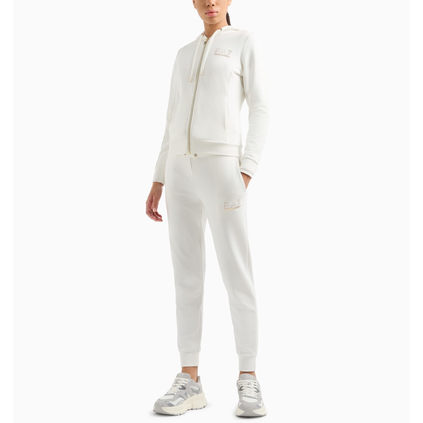 Дамски бял екип EA7 Emporio Armani 
8NTV51 TJ9RZ