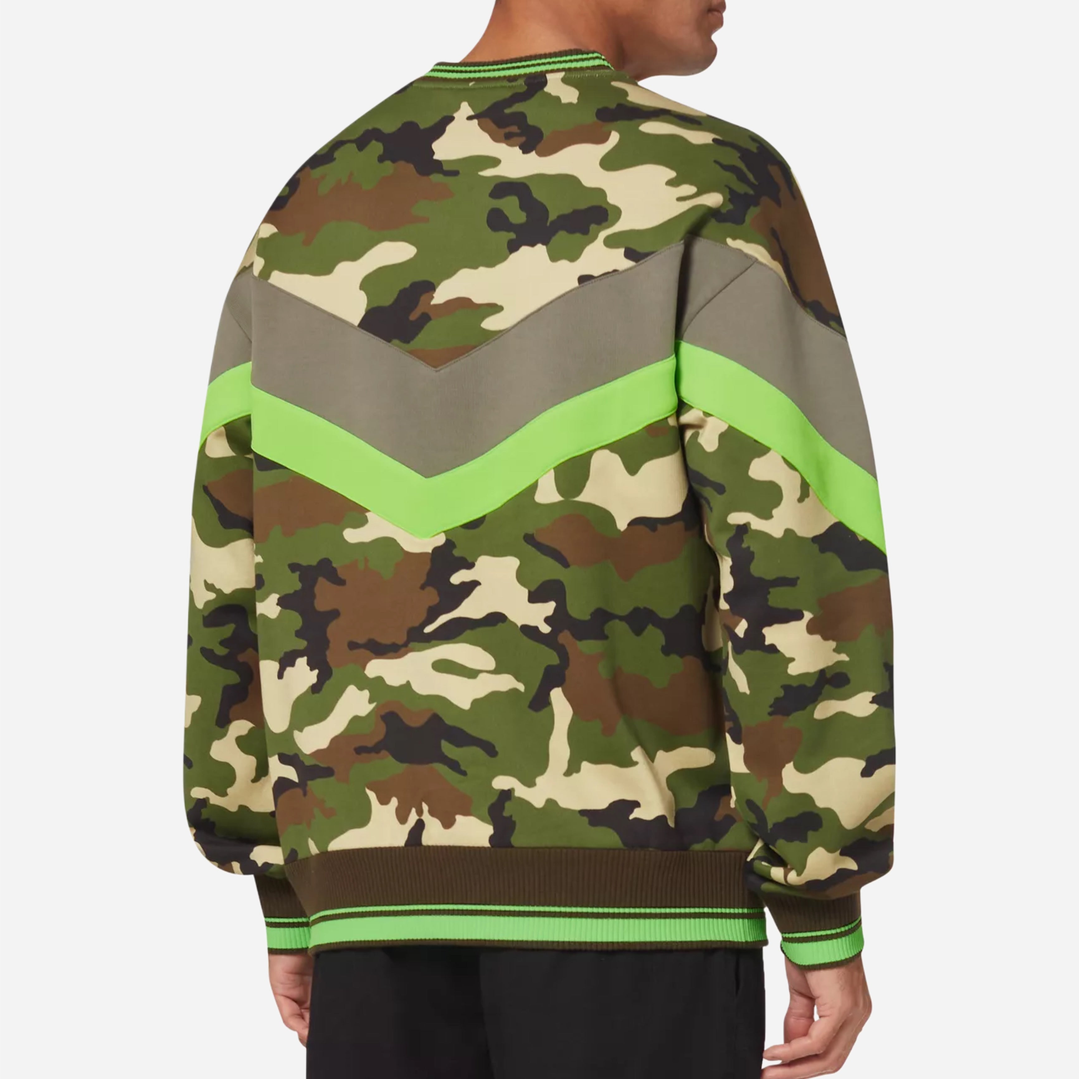 Мъжка луксозна памучна блуза с дълъг ръкав DOLCE & GABBANA Men’s Luxury Camouflage Sweatshirt