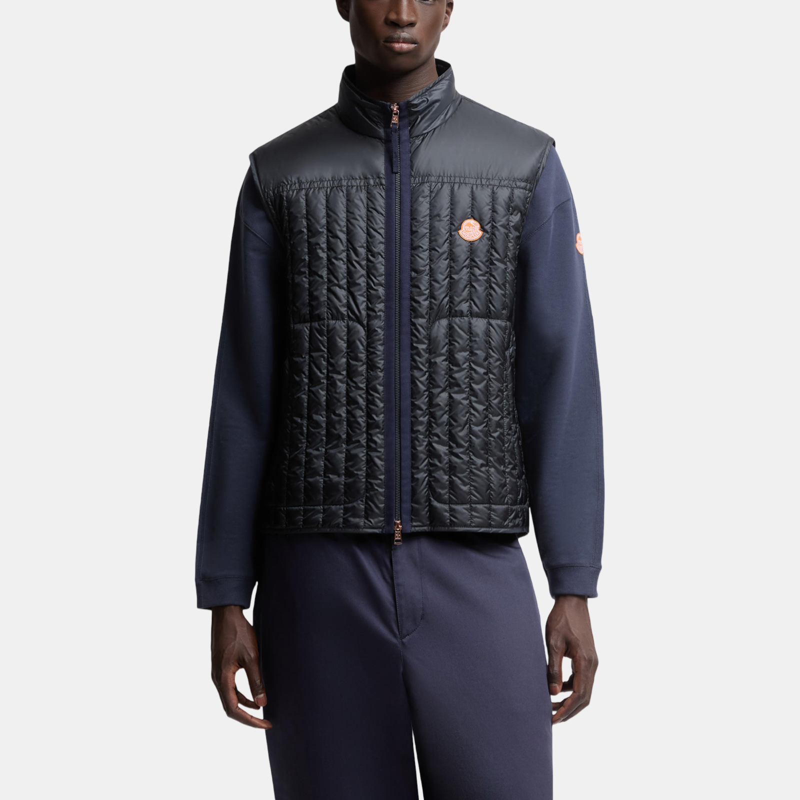 Moncler x Gilga Farm by Donald Glover Men Down Vest K24021A00011597YF 778 Front View