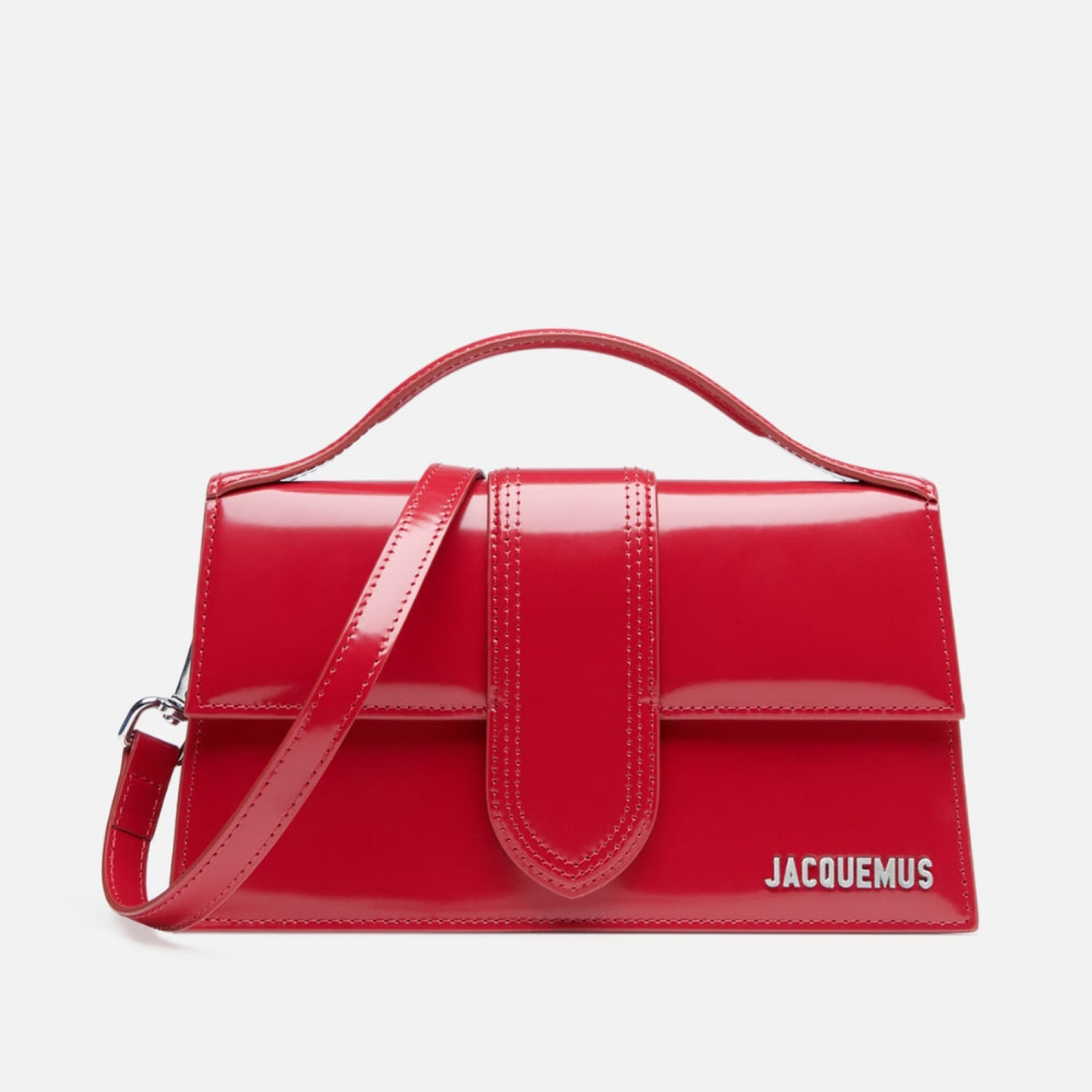 Jacquemus Le Grand Bambino Red Bag BAW00007AC18A01470 Front View