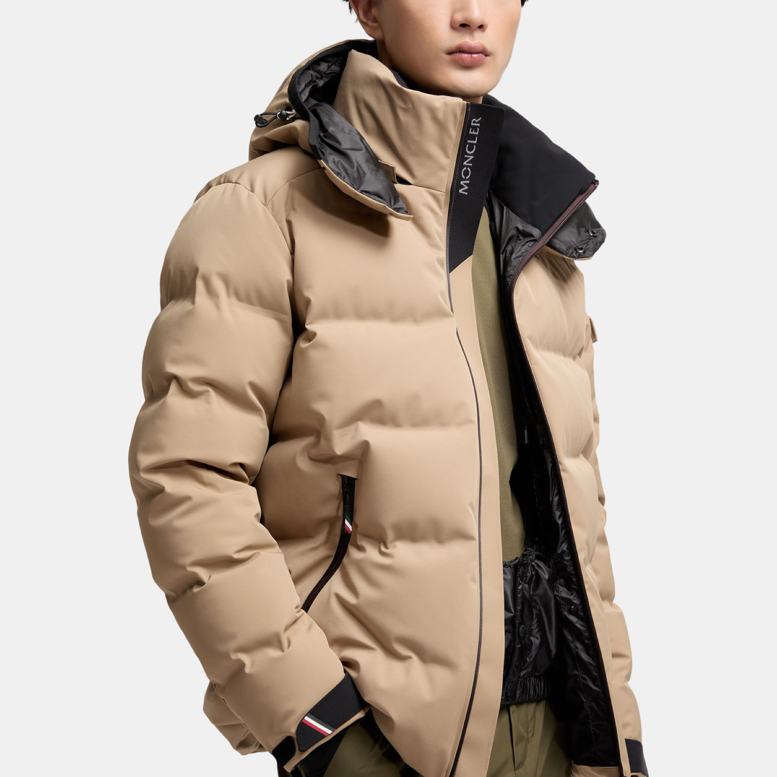 Moncler Grenoble Montgetech Men Ski Down Jacket with Hood K20971A 000435 30600 Side View