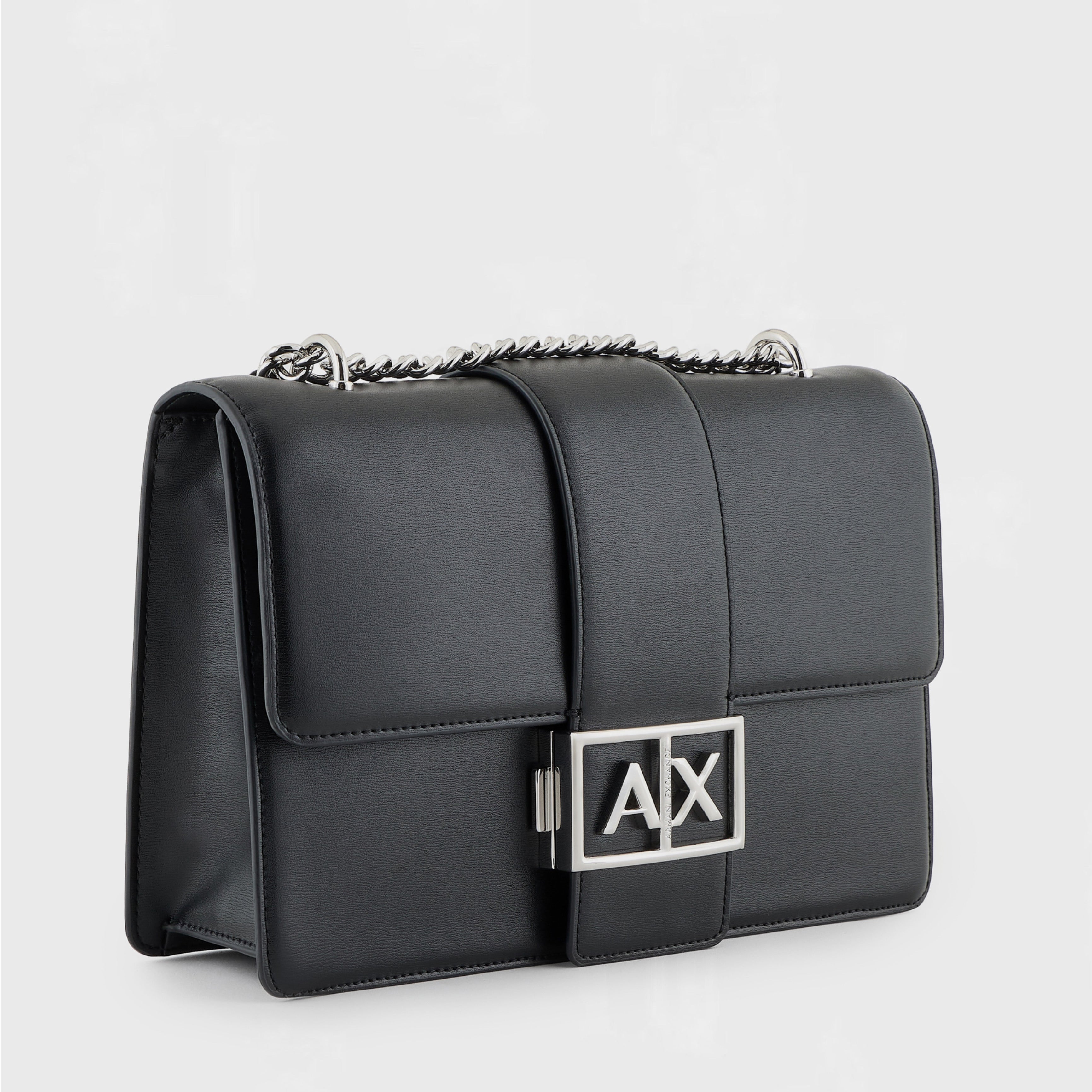 Дамска чанта в черно Women’s shoulder bag Armani Exchange XW000070 AF12039 UC001 Black