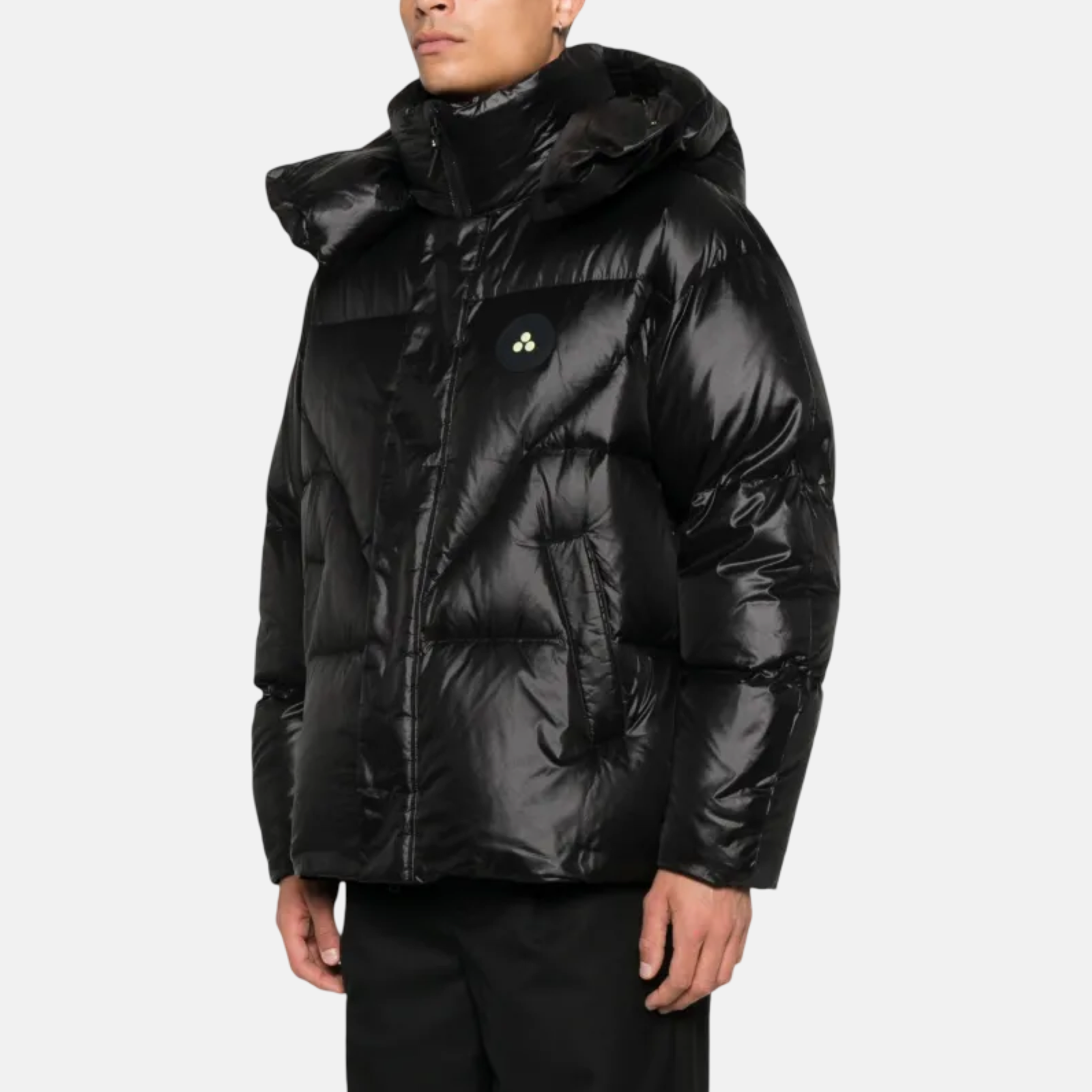Мъжко черно зимно яке Peuterey Men Jacket PEX017801181950 Side View
