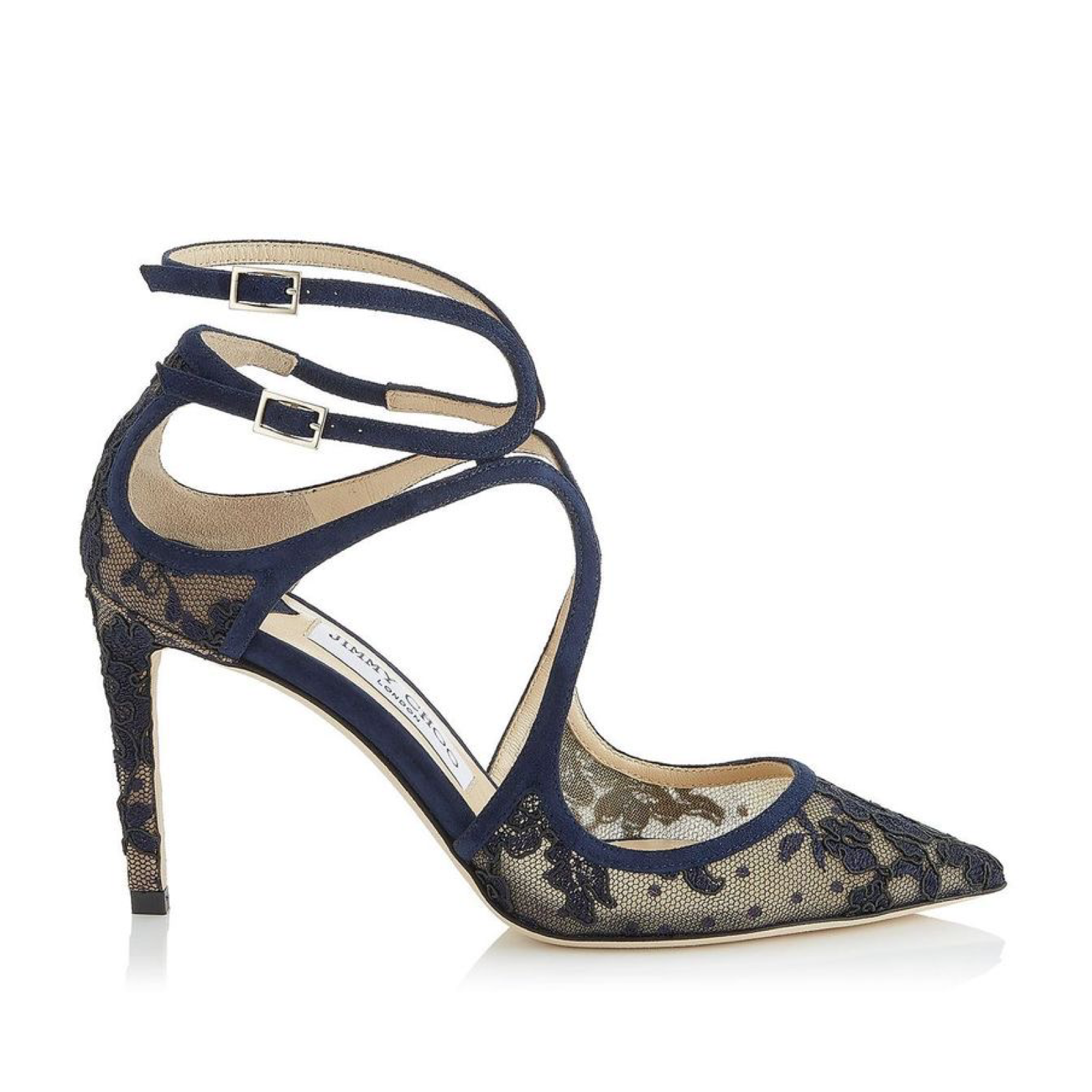 Токчета Jimmy Choo Navy Lancer Leather Pumps Elegance Unleashed