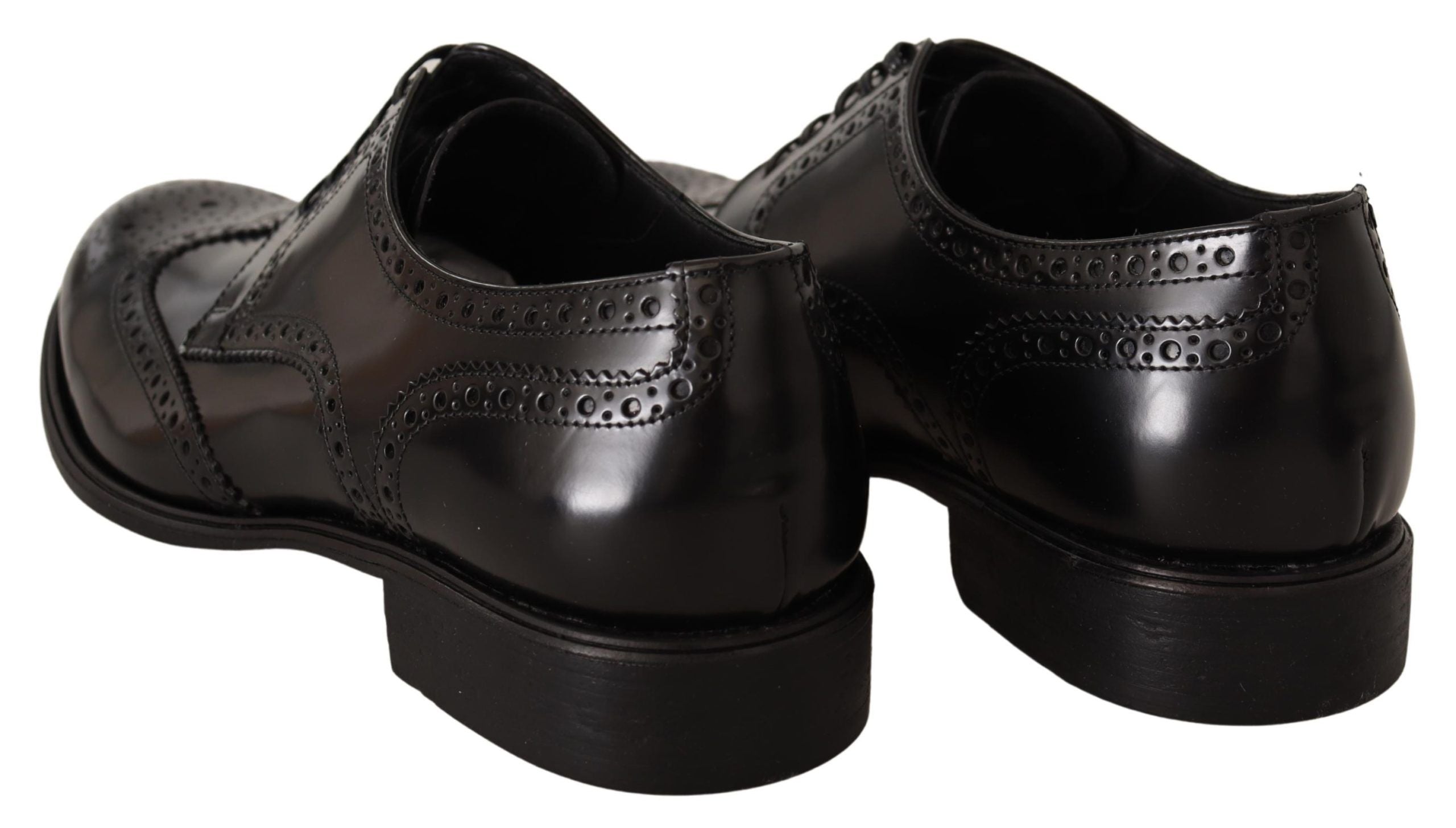 Dolce & Gabbana Elegant Wingtip Derby Oxford Shoes