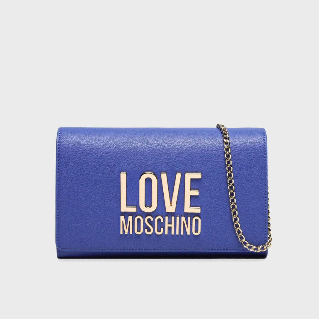 Дамска синя чанта Love Moschino JC4127753