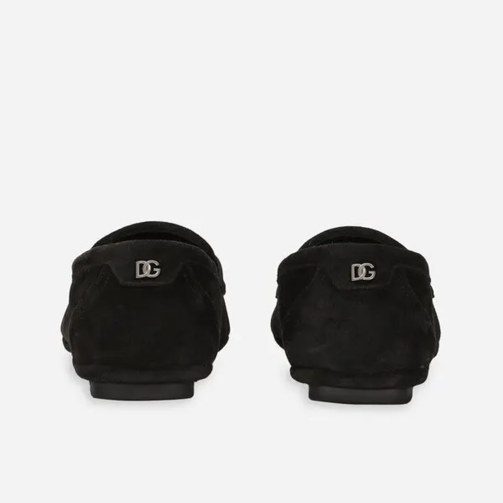 Dolce & Gabbana Suede Men Loafers A50599 AS707 80999 Heel View