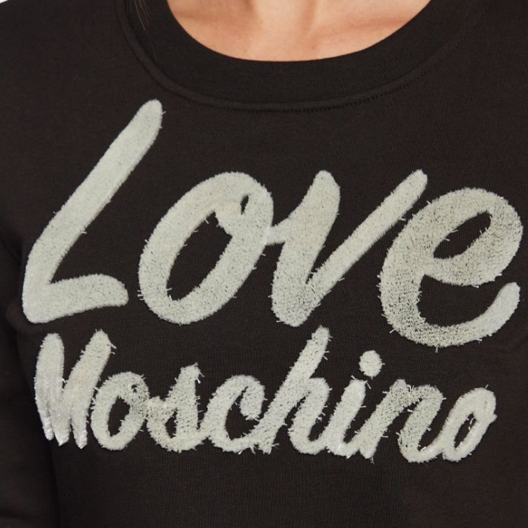 Дамска черна рокля Love Moschino W5D0601M 4432