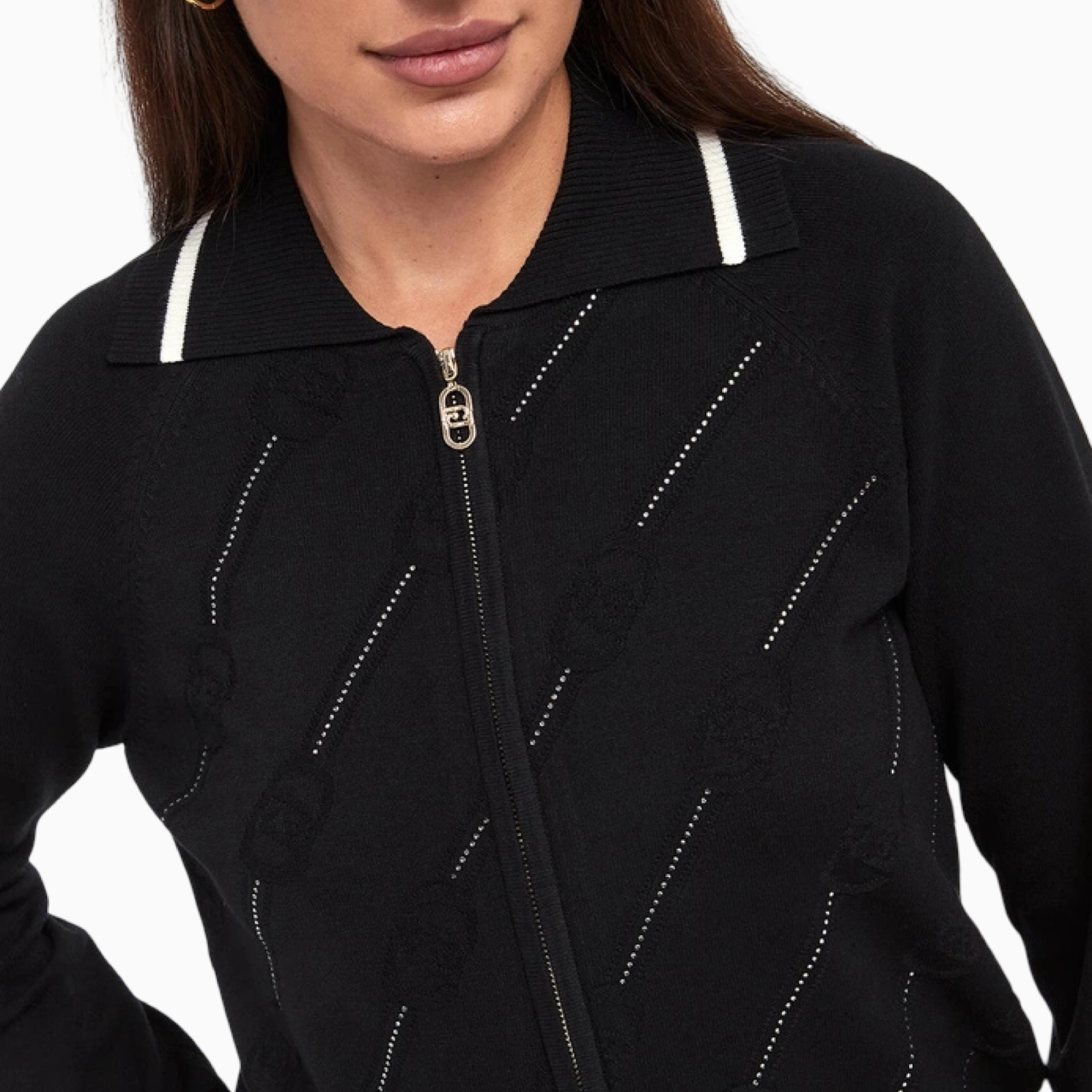 Дамска жилетка Liu Jo Women Cardigan TF5032 MS63L Close-Up