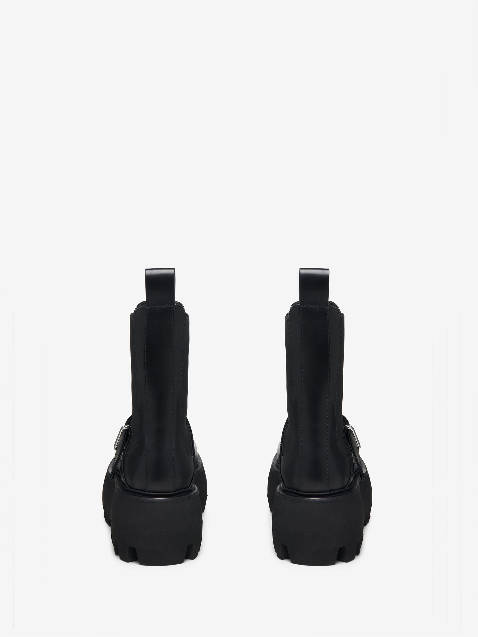 Дамски ботуши на платформа Women’s sofa buckle boots Alexander Mcqueen
847956WHAEX1000 Black heel view