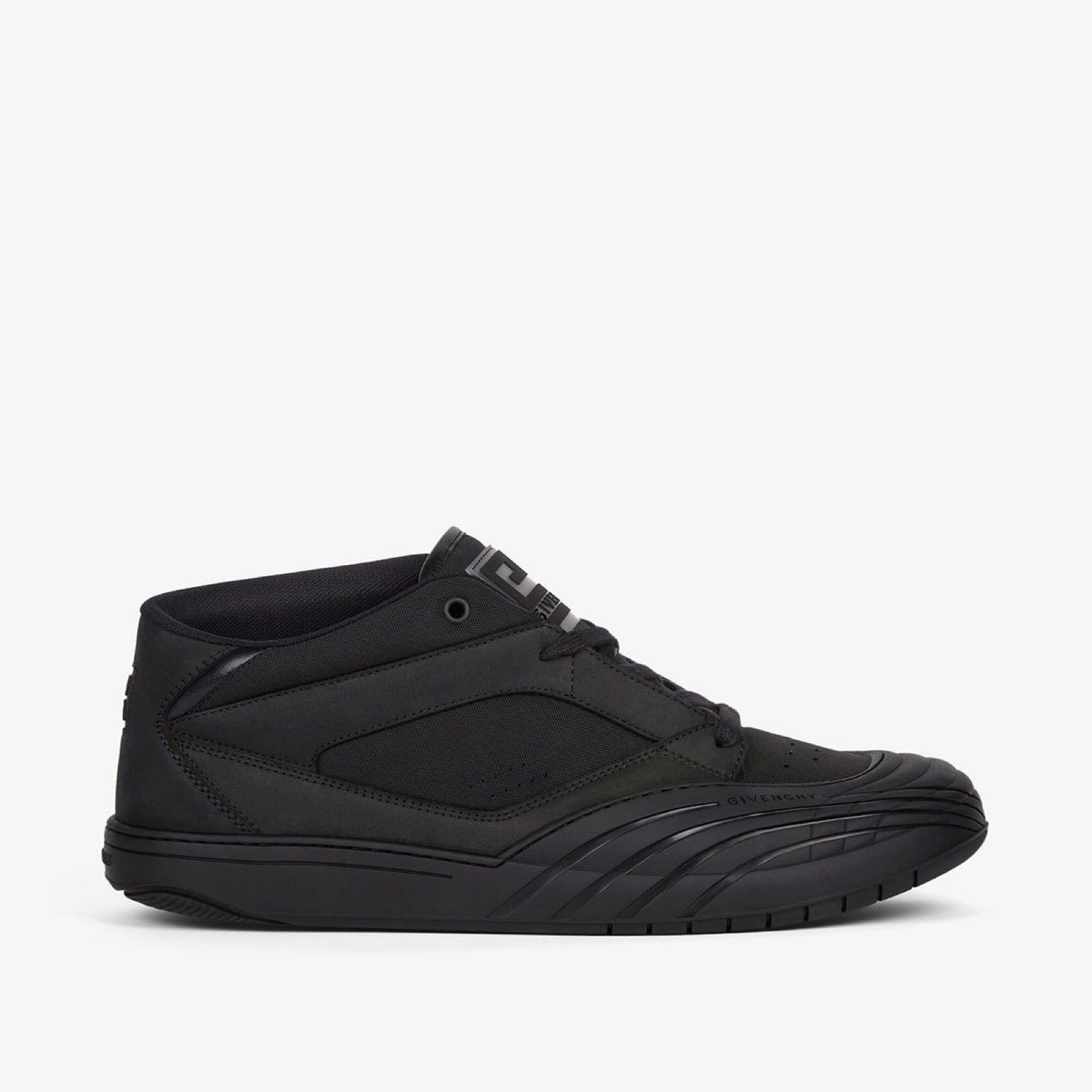 スニーカー GIVENCHY Men Sneakers BH009KH1QA001 Black GIVENCHY Skate sneakers in nubuck and synthetic fiber