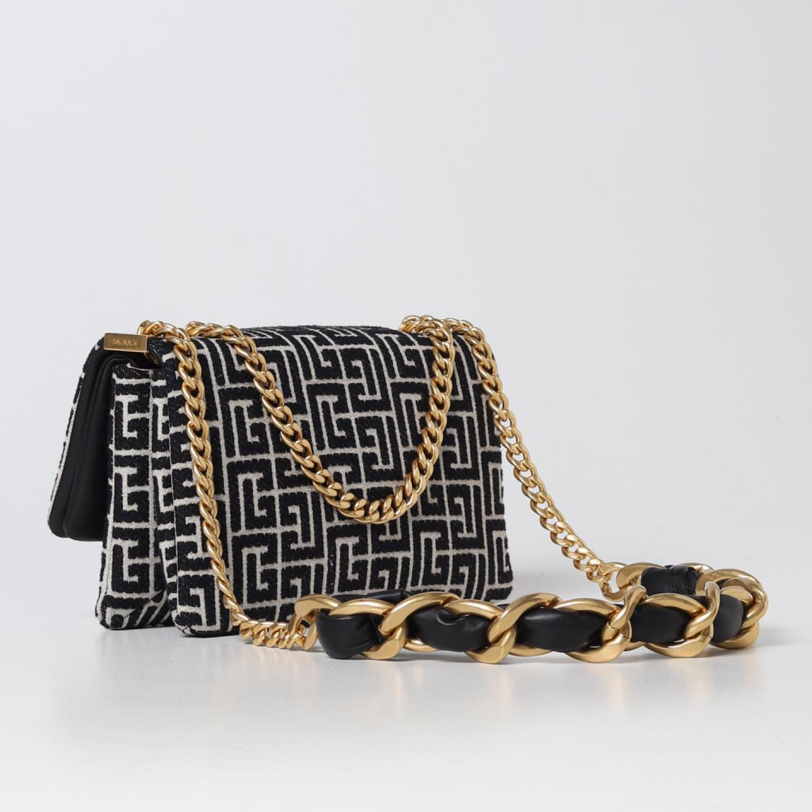 Balmain 1945 Shoulder Bag AN1BJ778TJNA GFE Back View