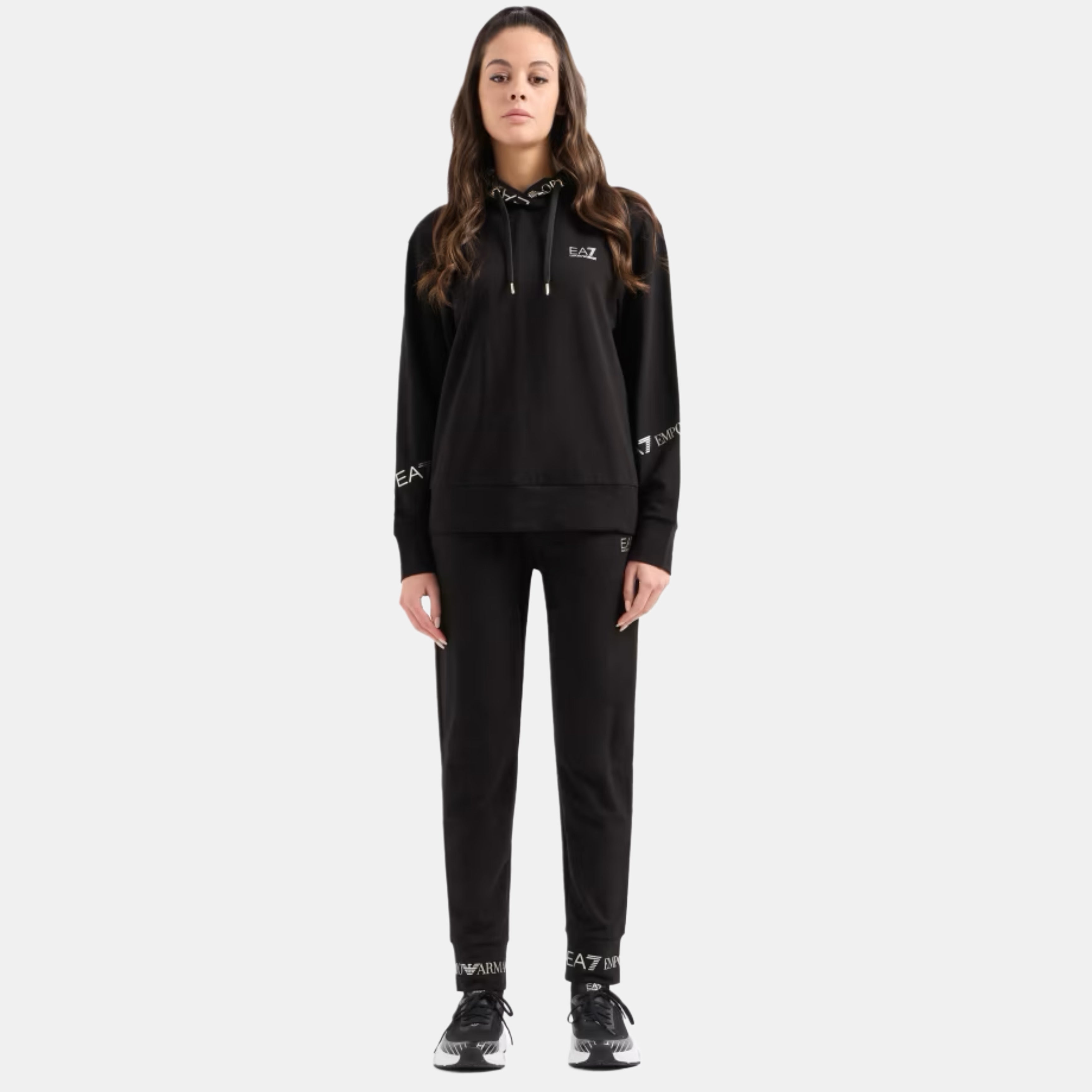 Дамски спортен екип EA7 Emporio Armani Women’s Tracksuit 8NTV52 TJTXZ 0200 Black