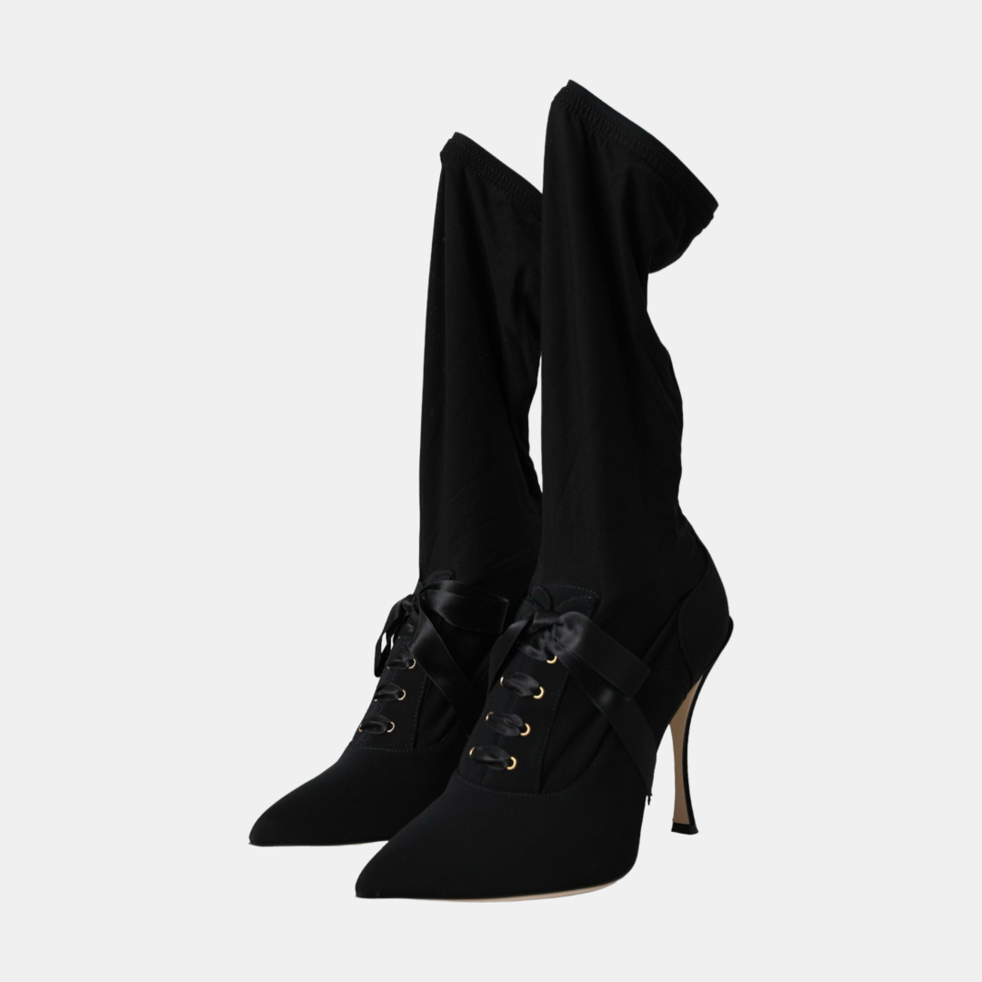 Дамски обувки с ток Dolce & Gabbana Stiletto Heels Women Boots