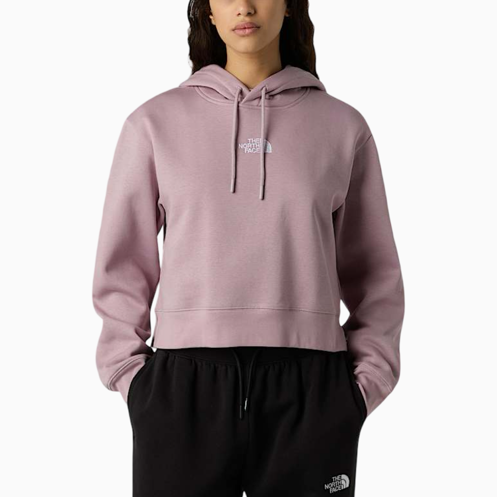 Дамско лилаво худи The North Face Women Hoodie NF0A89EXD2Q Front View