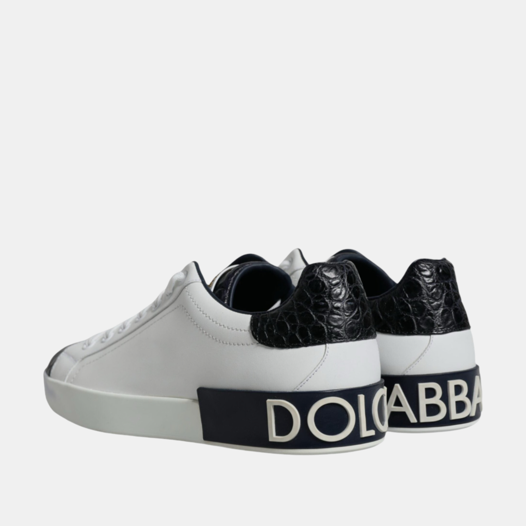 Мъжки бели кецове Dolce & Gabbana Portofino Men Sneaker