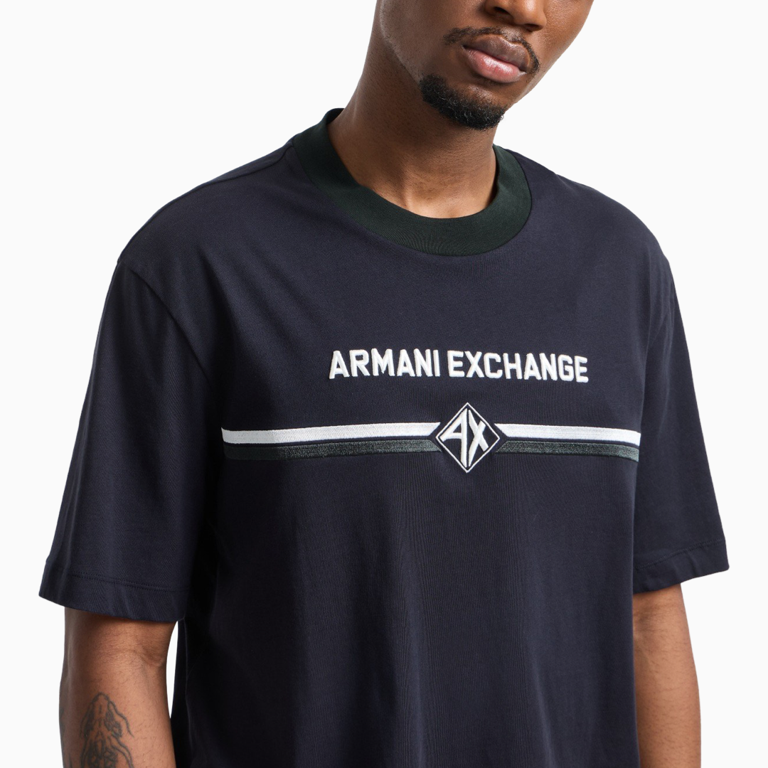 Мъжка синя тениска Armani Exchange 
XM000274 AF12308