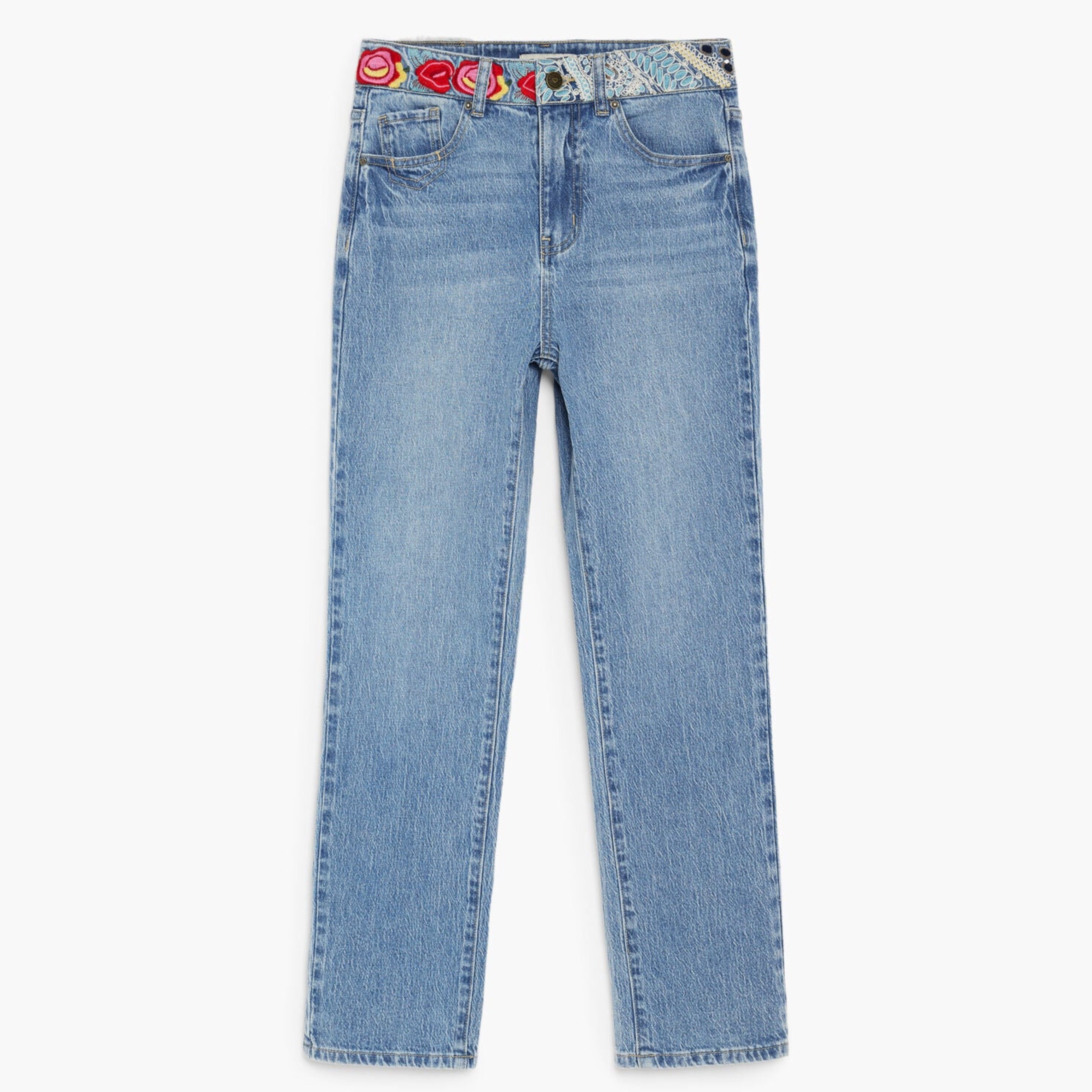 Дамски дънки Desigual women’s jeans 26WWDD06 5053 Front view
