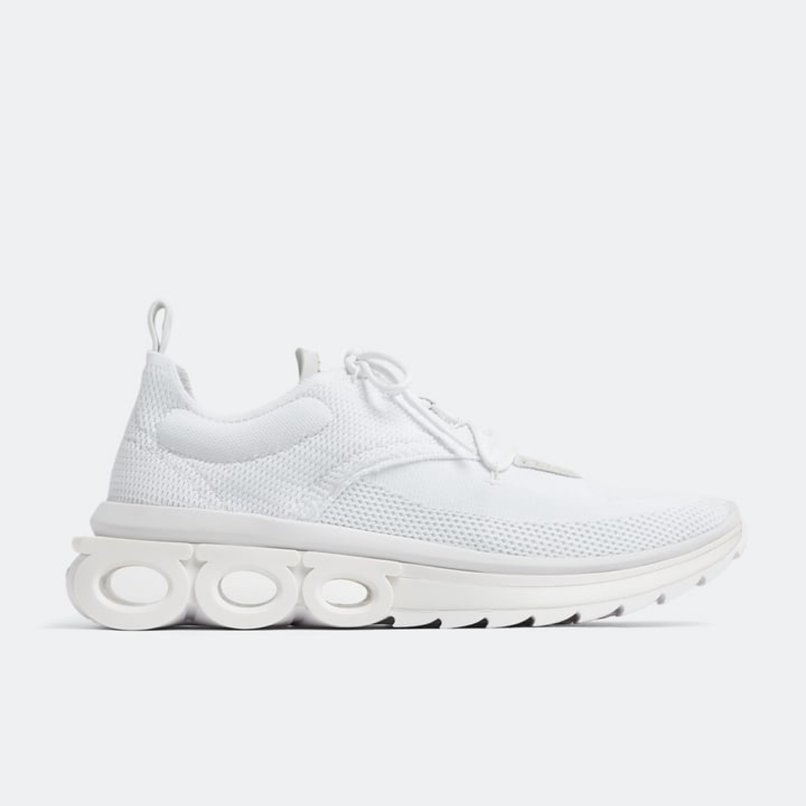 Salvatore Ferragamo Gancini Running Men Sneakers Lateral View