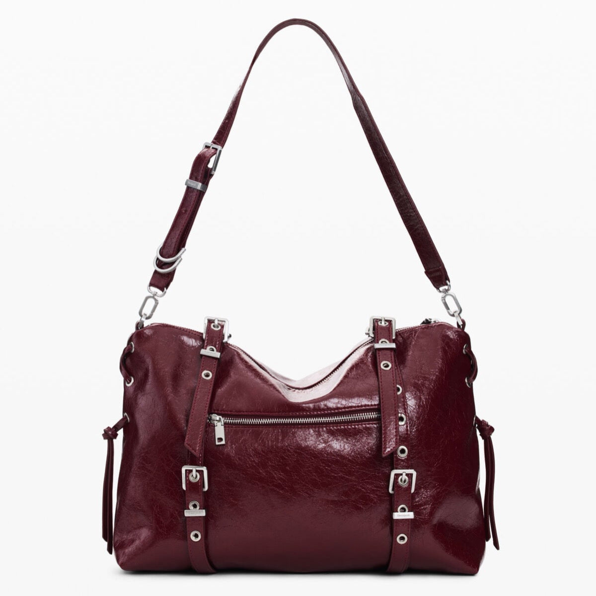Дамска червена чанта Desigual Women Shoulder Bag 26WAXP55 3032 Back View