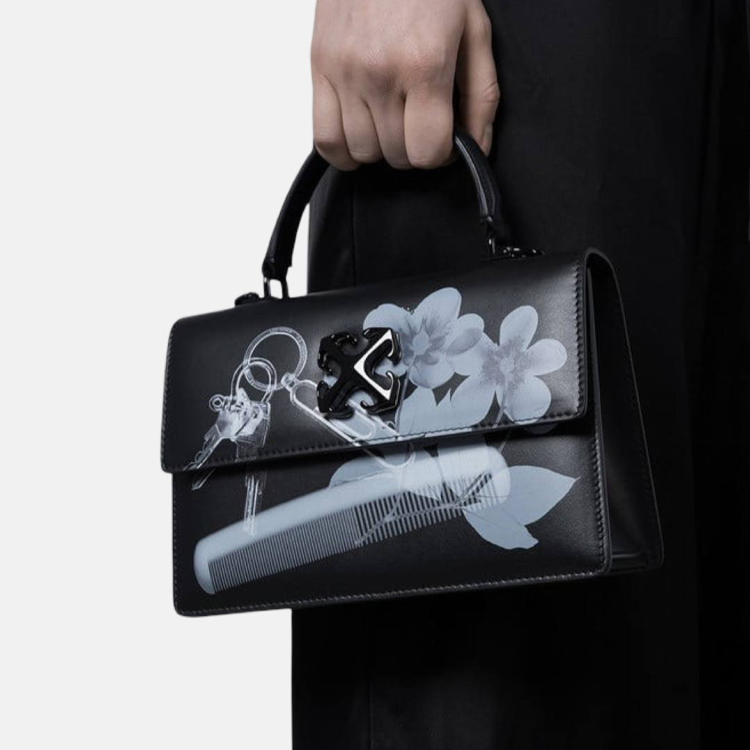 Дамска чанта Off-White Jitney 1.4 Tote Bag with X-ray Print