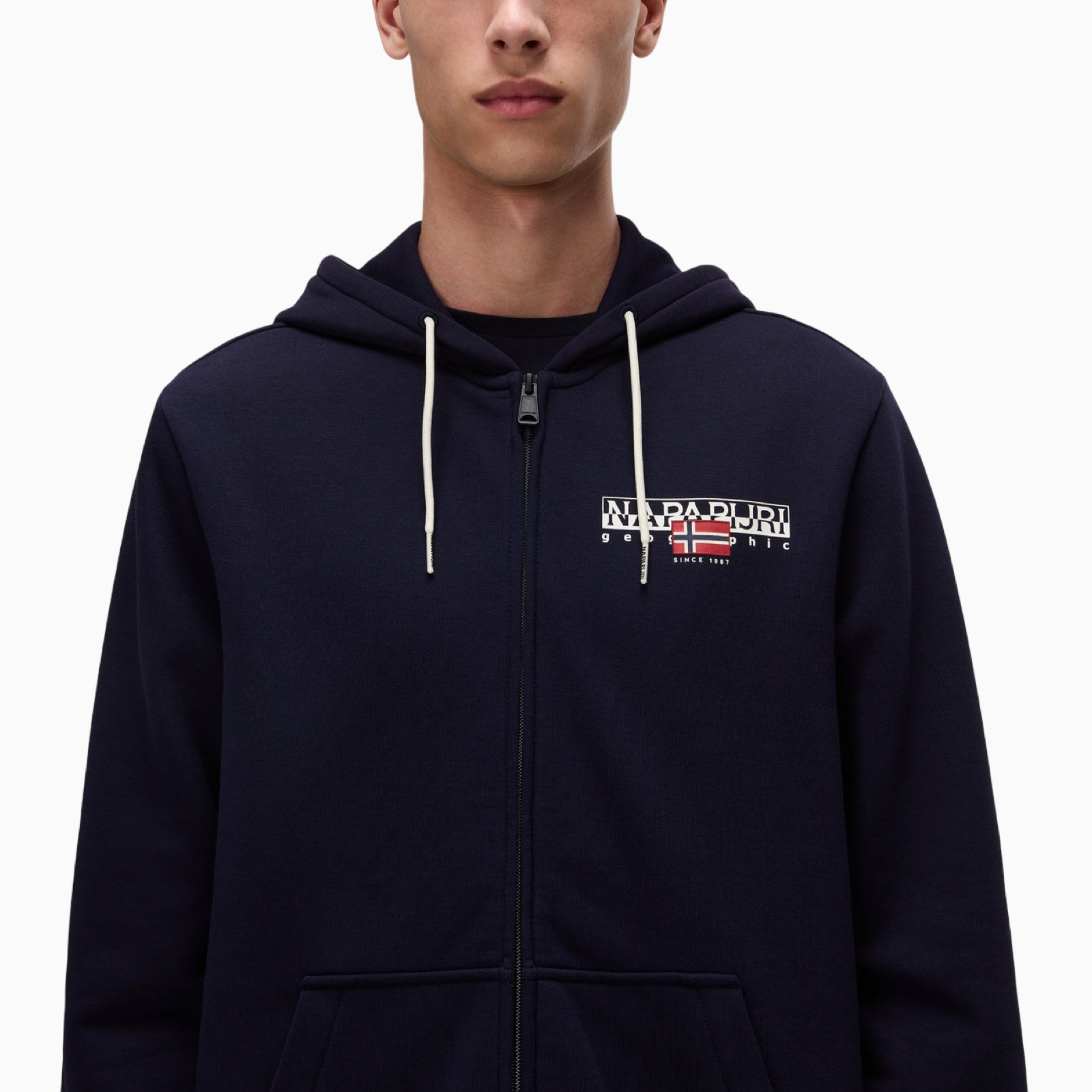 Мъжки син суичър Napapijri Men Sweatshirt NP0A4I1E Close-Up