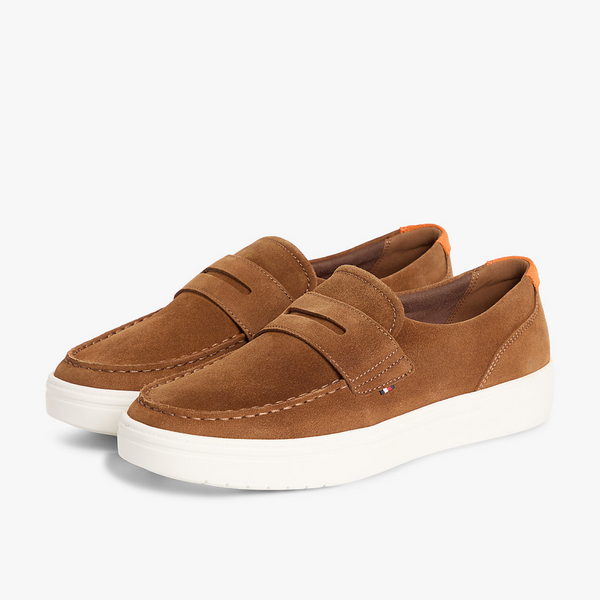 Мъжки кафяви мокасини Tommy Hilfiger Men Loafers FM0FM05786 GVQ Lateral View