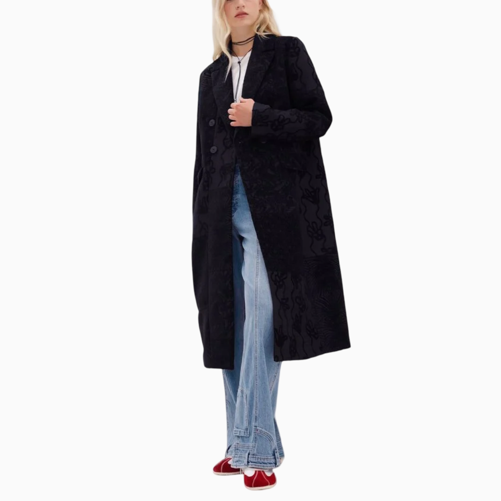 Дамско палто Desigual Women Coat 25WWEW16 Front View