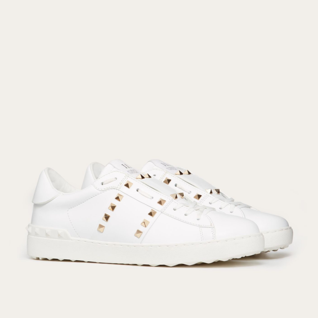 Мъжки бели маратонки Valentino Garavani Rockstud Men Sneakers