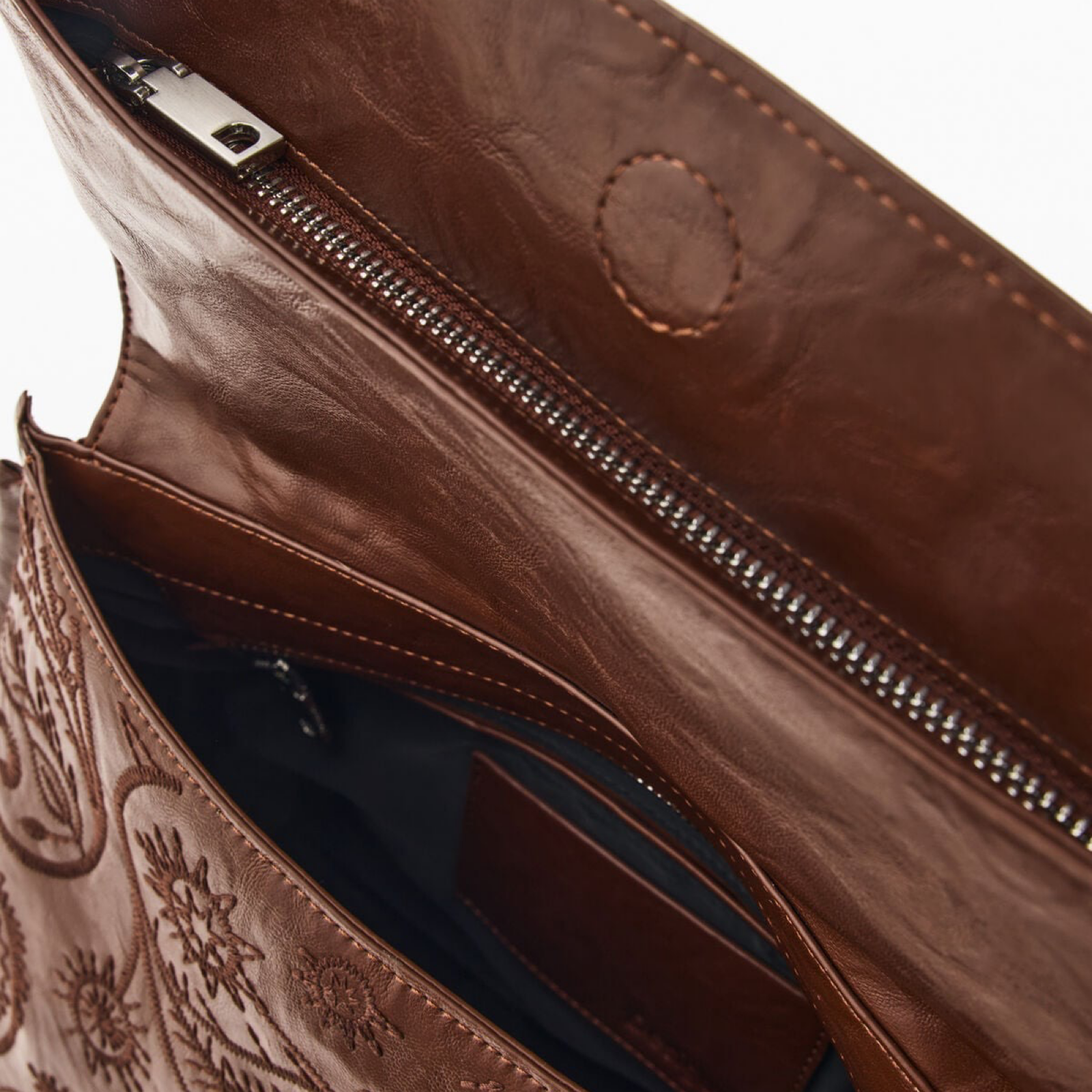 Дамска кафява раница Desigual Women Rucksack 26WAKP29 6011 Inside View