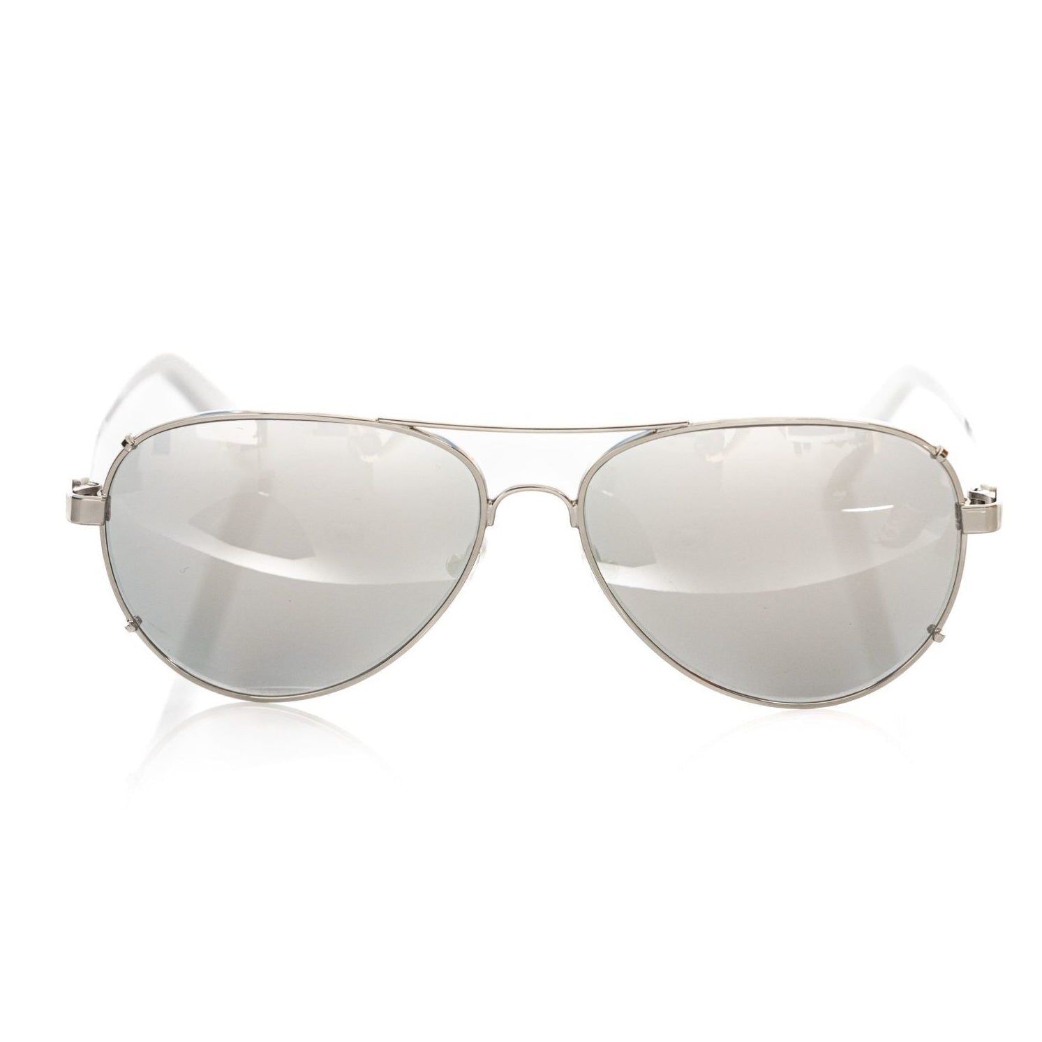 Мъжки слънчеви очила Frankie Morello Men Sunglasses FEMF8015US FR-02 SIlVER/AST Front View