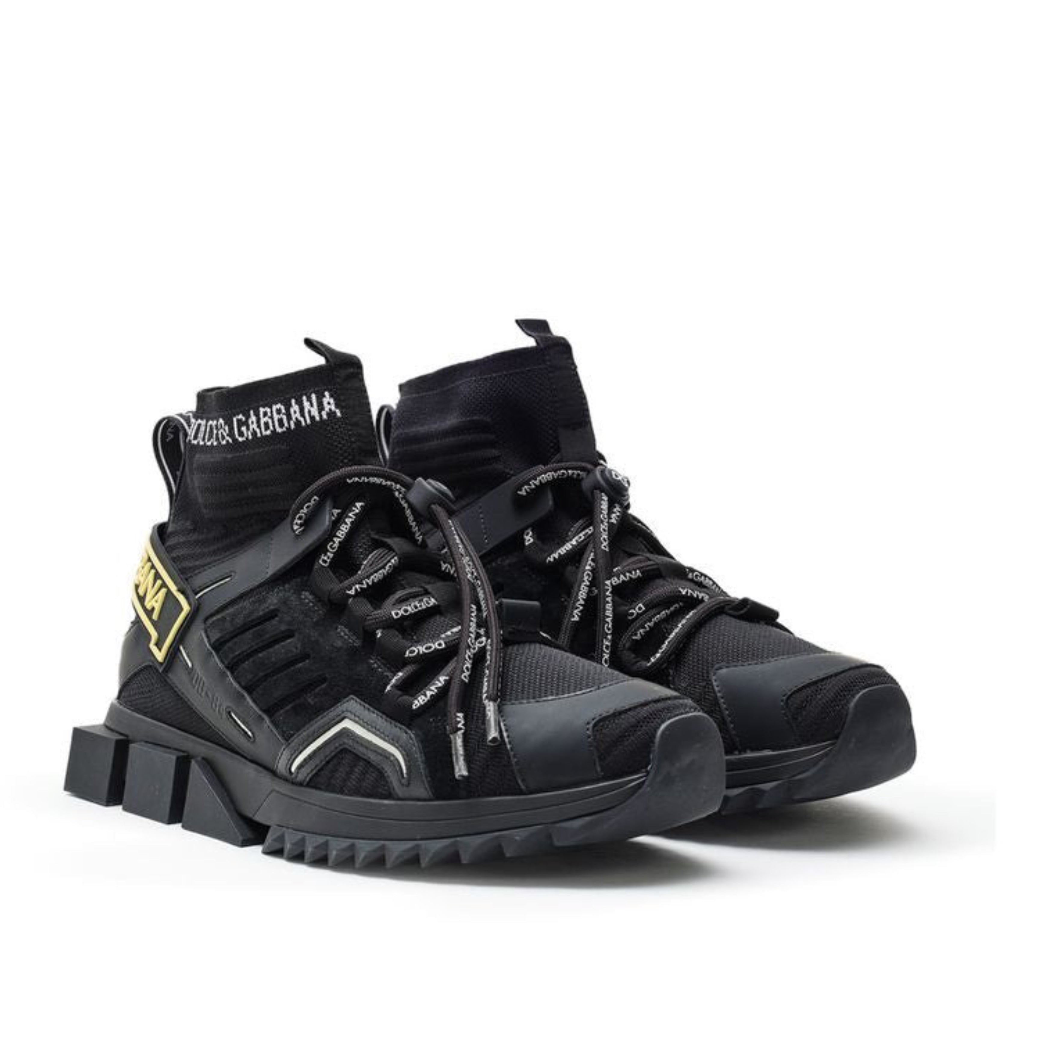 Мъжки високи маратонки Men’s high top sneakers Dolce & Gabbana Sorrento
CS1719 AA908 89690 Black