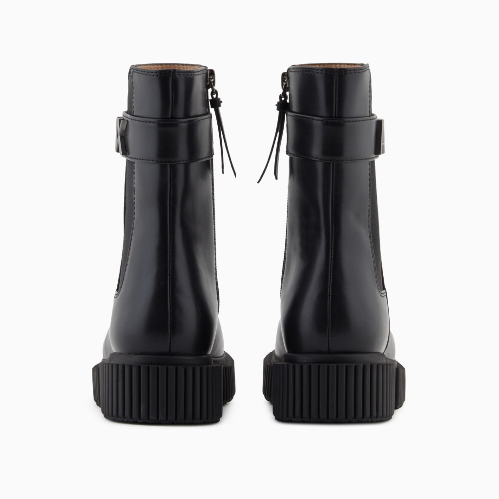 Дамски ботуши Armani Exchange Women Boots XW001634 AF17474 Heel View