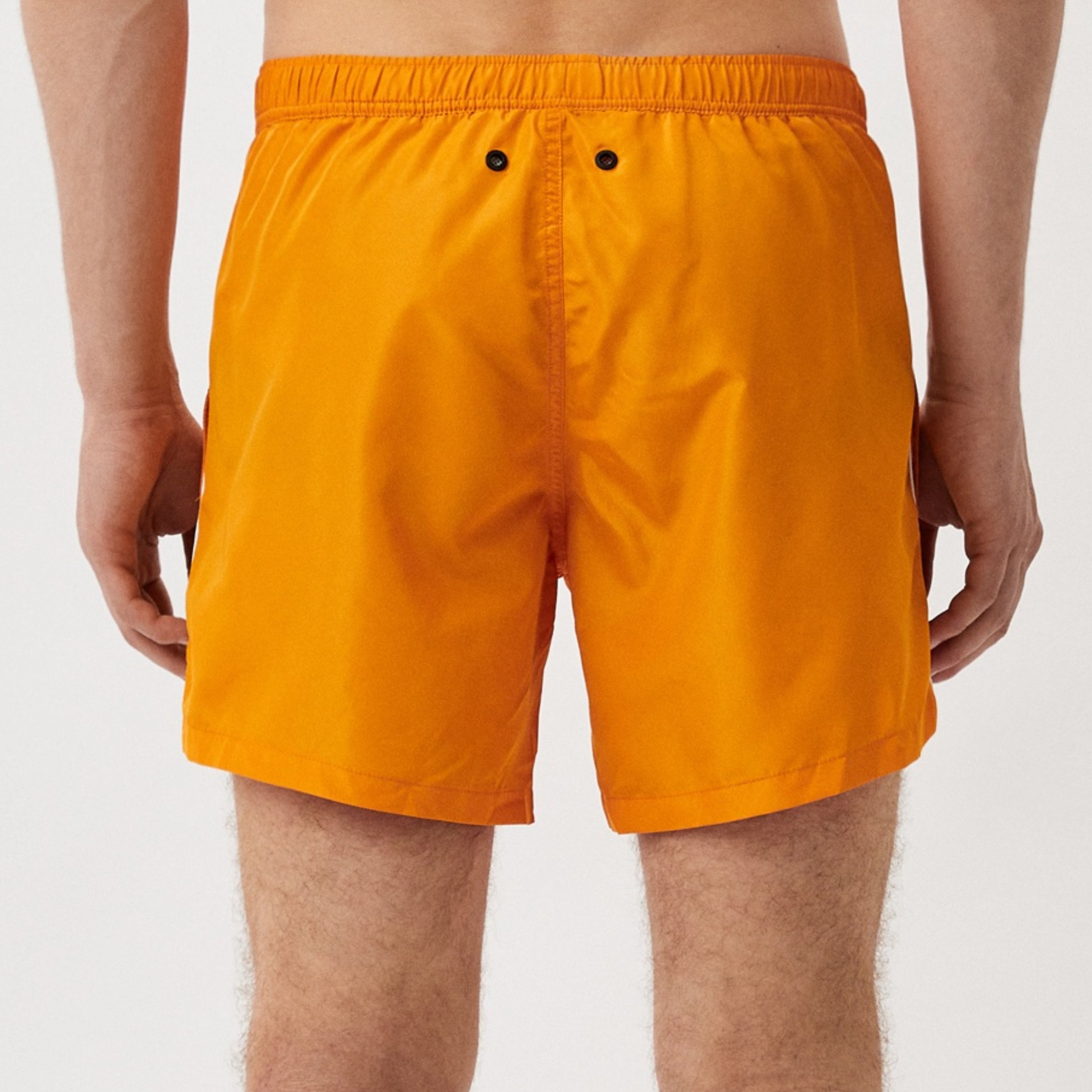 Мъжки плувни шорти бански Bikkembergs Beachwear BKK1MBS05 в жълто