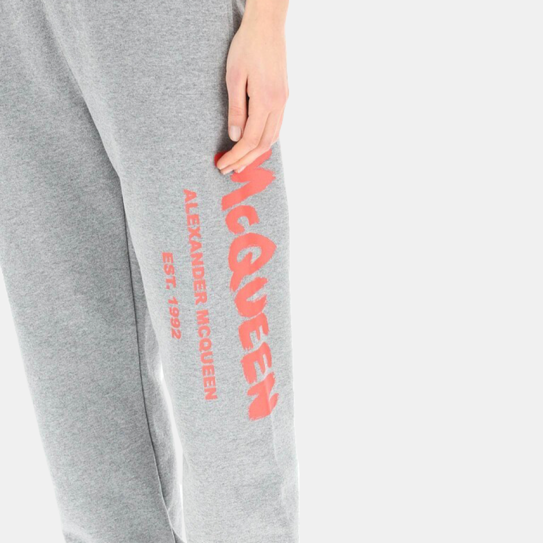 Alexander McQueen Graffiti Women Sweatpants