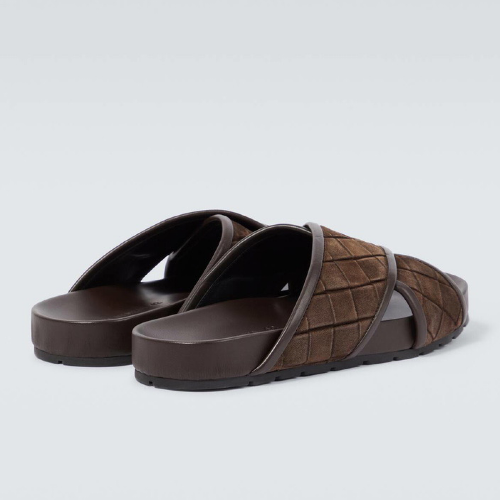 Bottega Veneta Tarik Criss Cross Sandal Heel View
