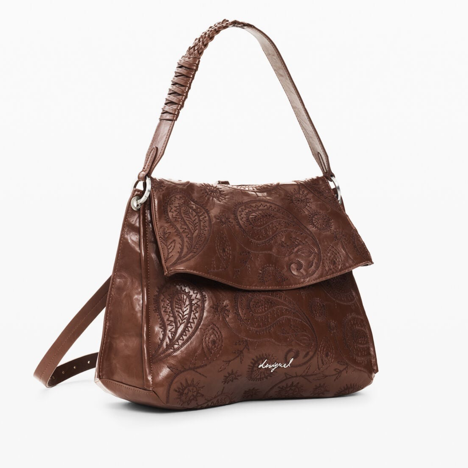 Дамска кафява раница Desigual Women Rucksack 26WAKP29 6011 Side View