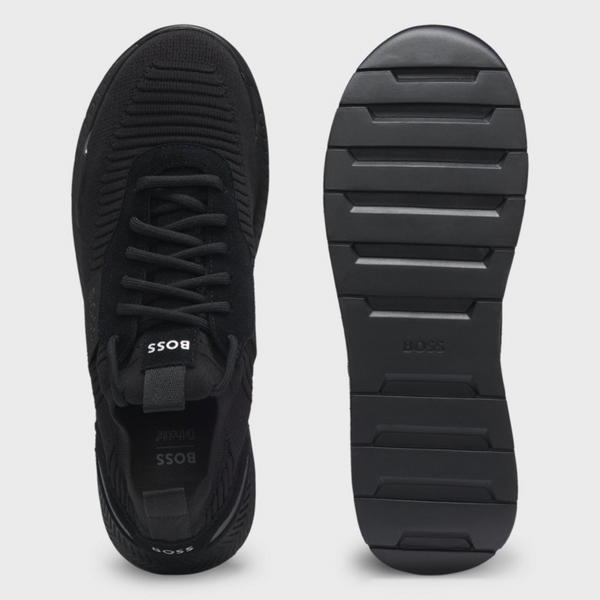 Мъжки маратонки Boss Titanium Runn Knit Men Sneakers 50498245-001 Top View