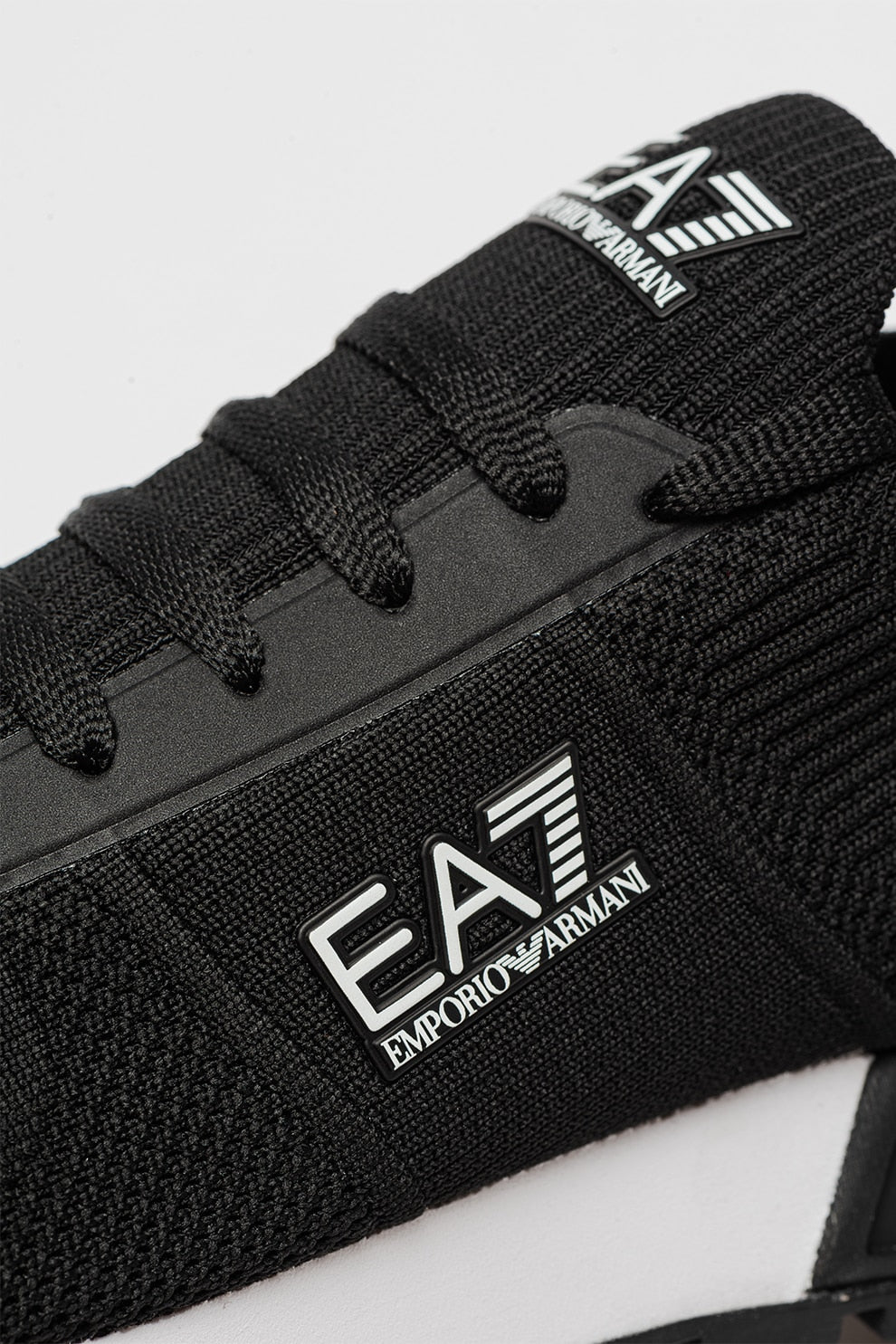 Мъжки маратонки плетиво в черно Men’s EA7 Emporio Armani LEGACY KNIT SNEAKERS X8X171 XK373 N181 Black